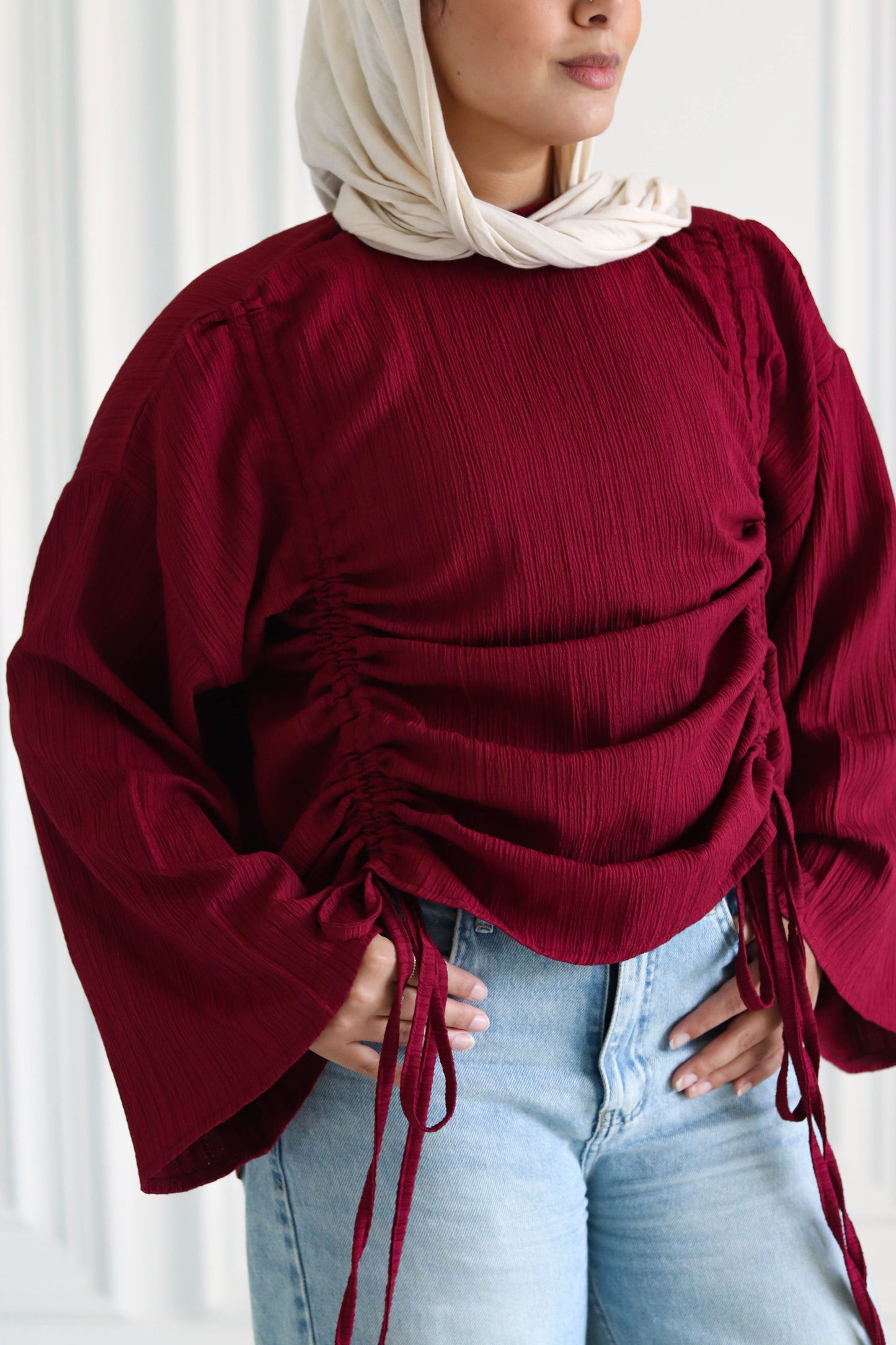 The Draped Charm Top