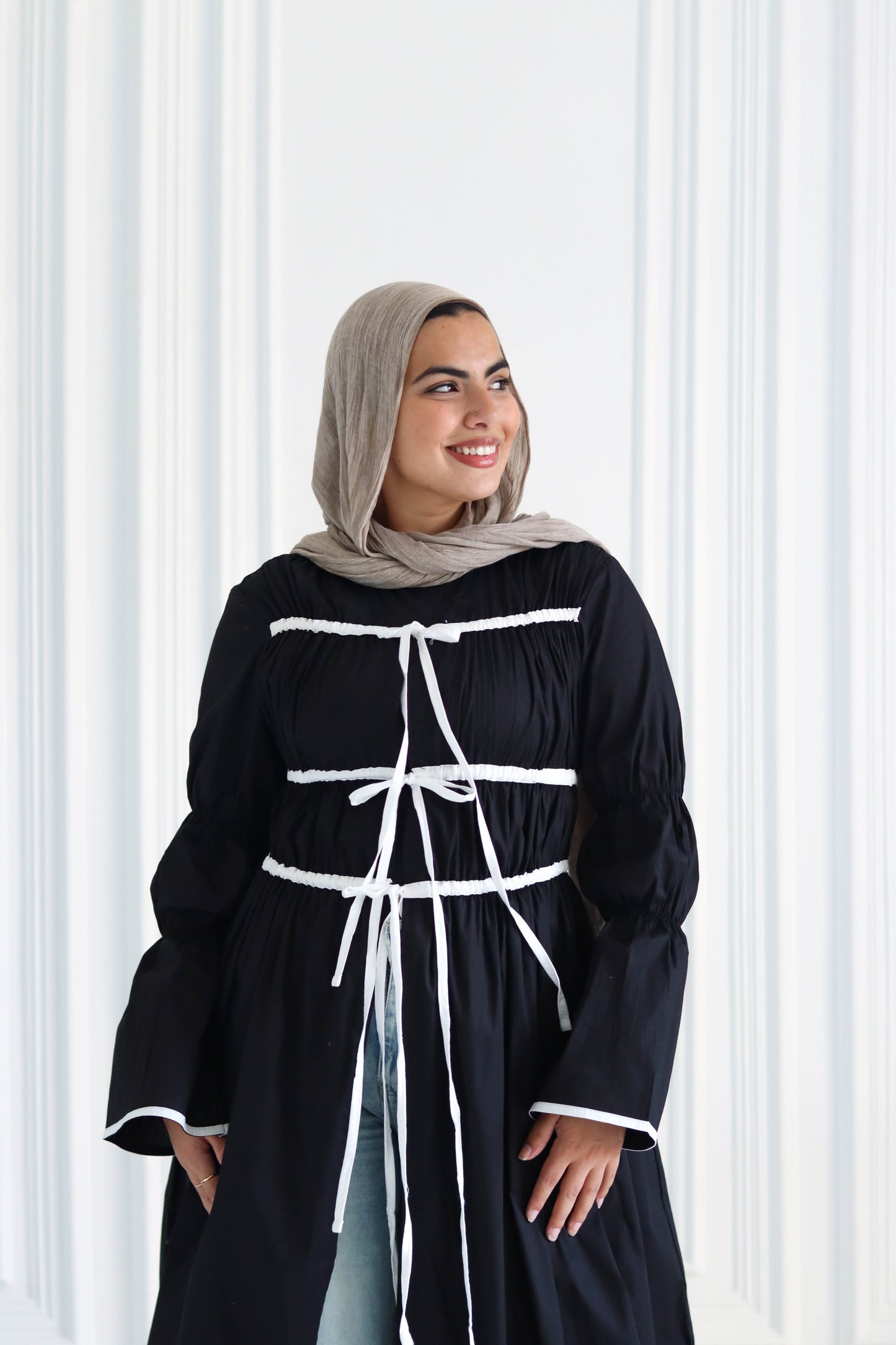 The Ribbon Flow Dress