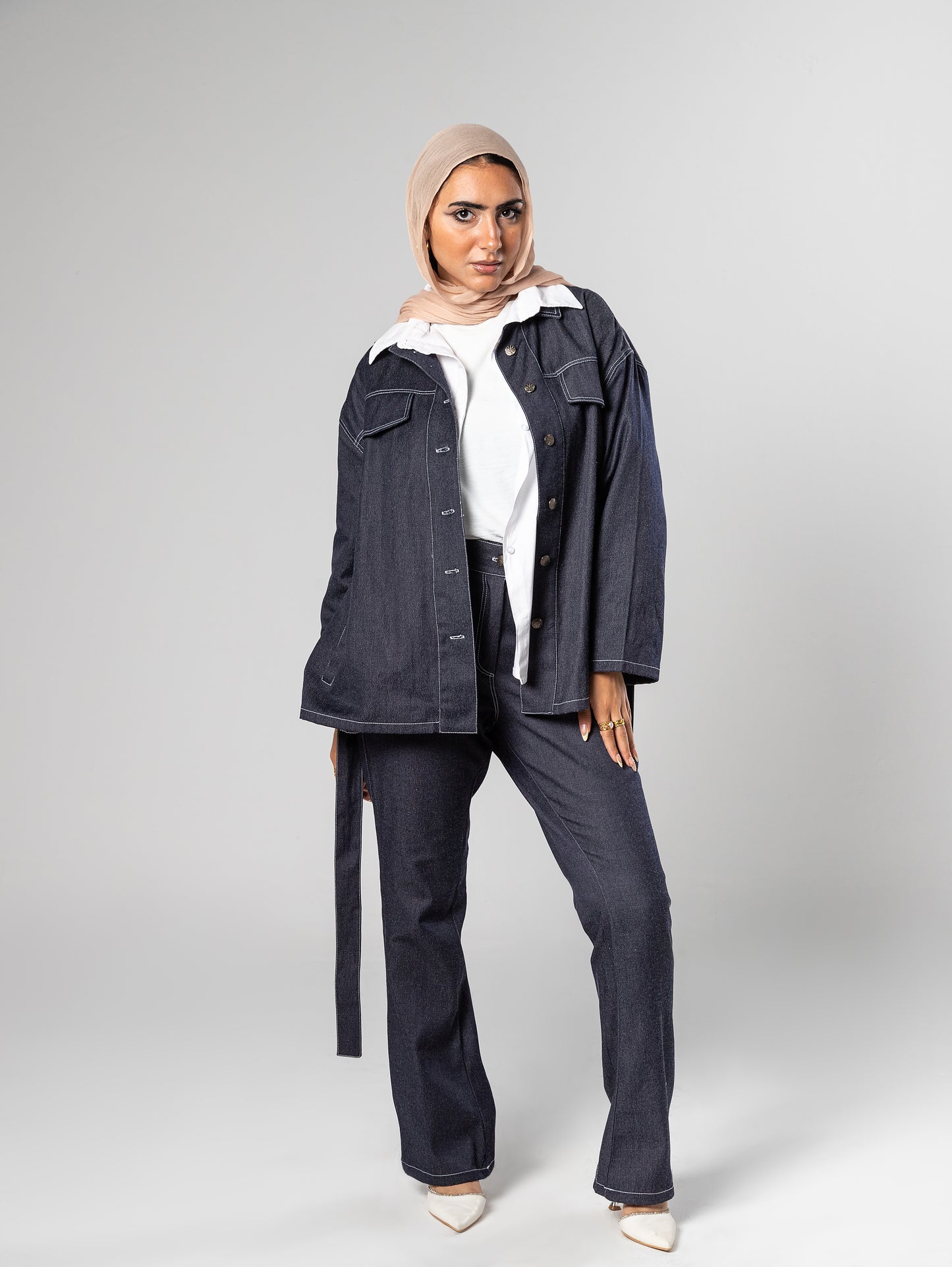 Denim on denim set