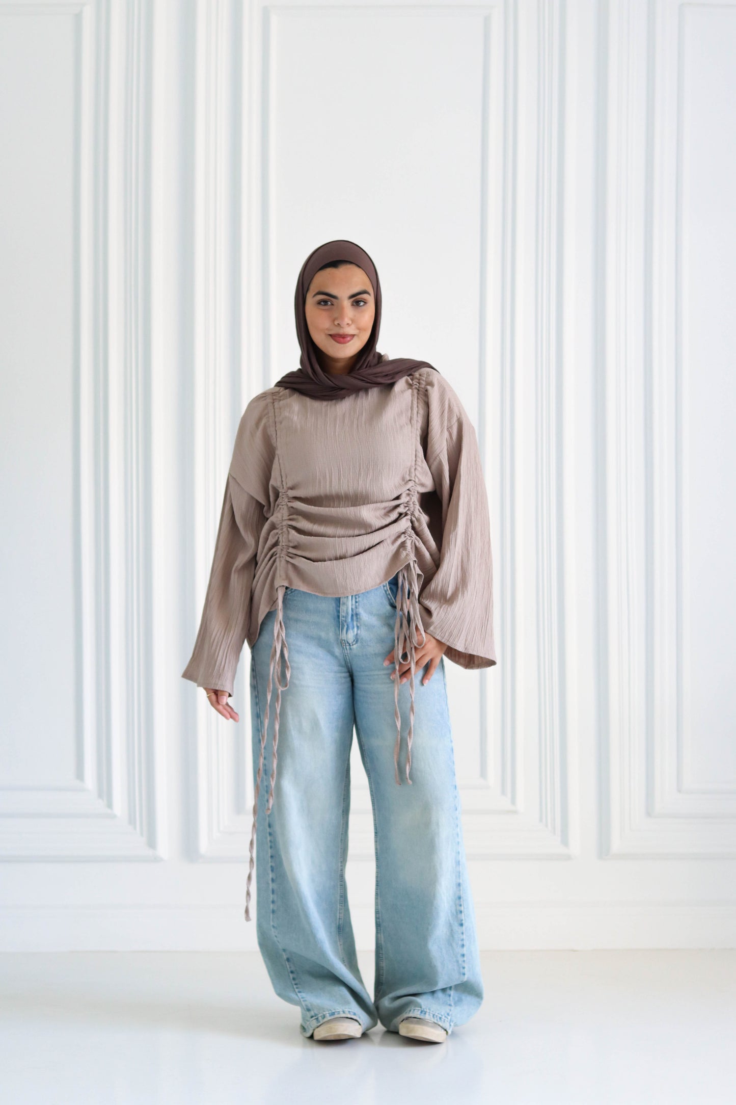 The Draped Charm Top