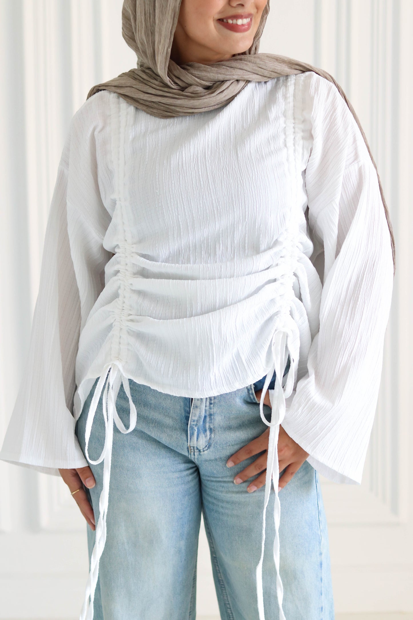 The Draped Charm Top