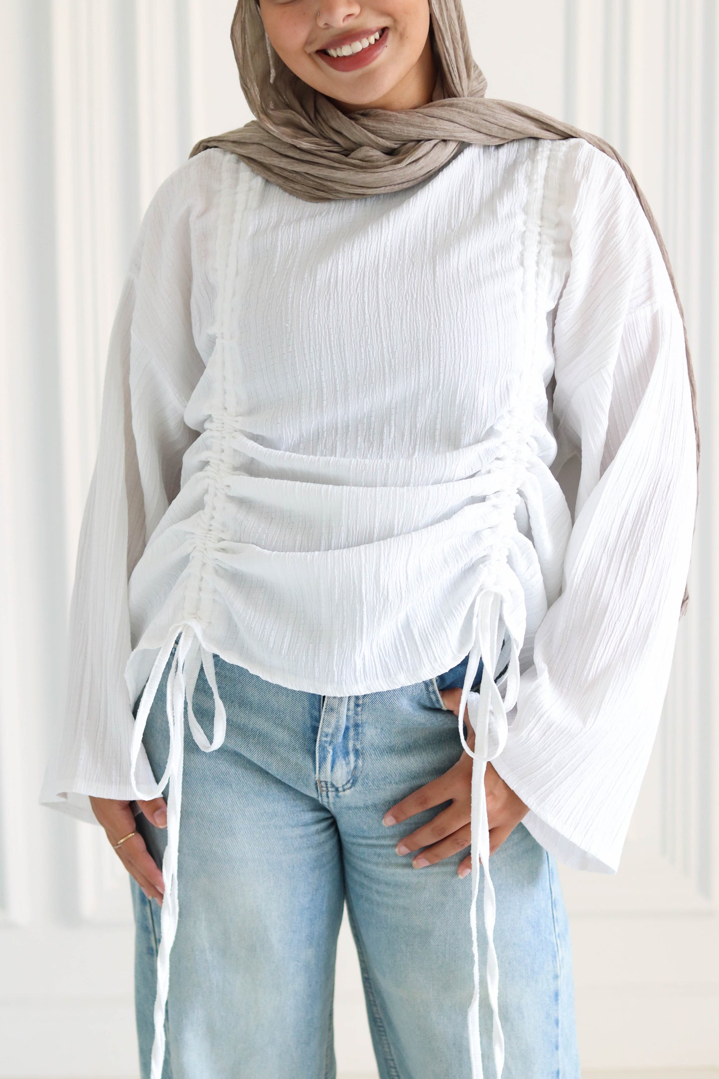 The Draped Charm Top