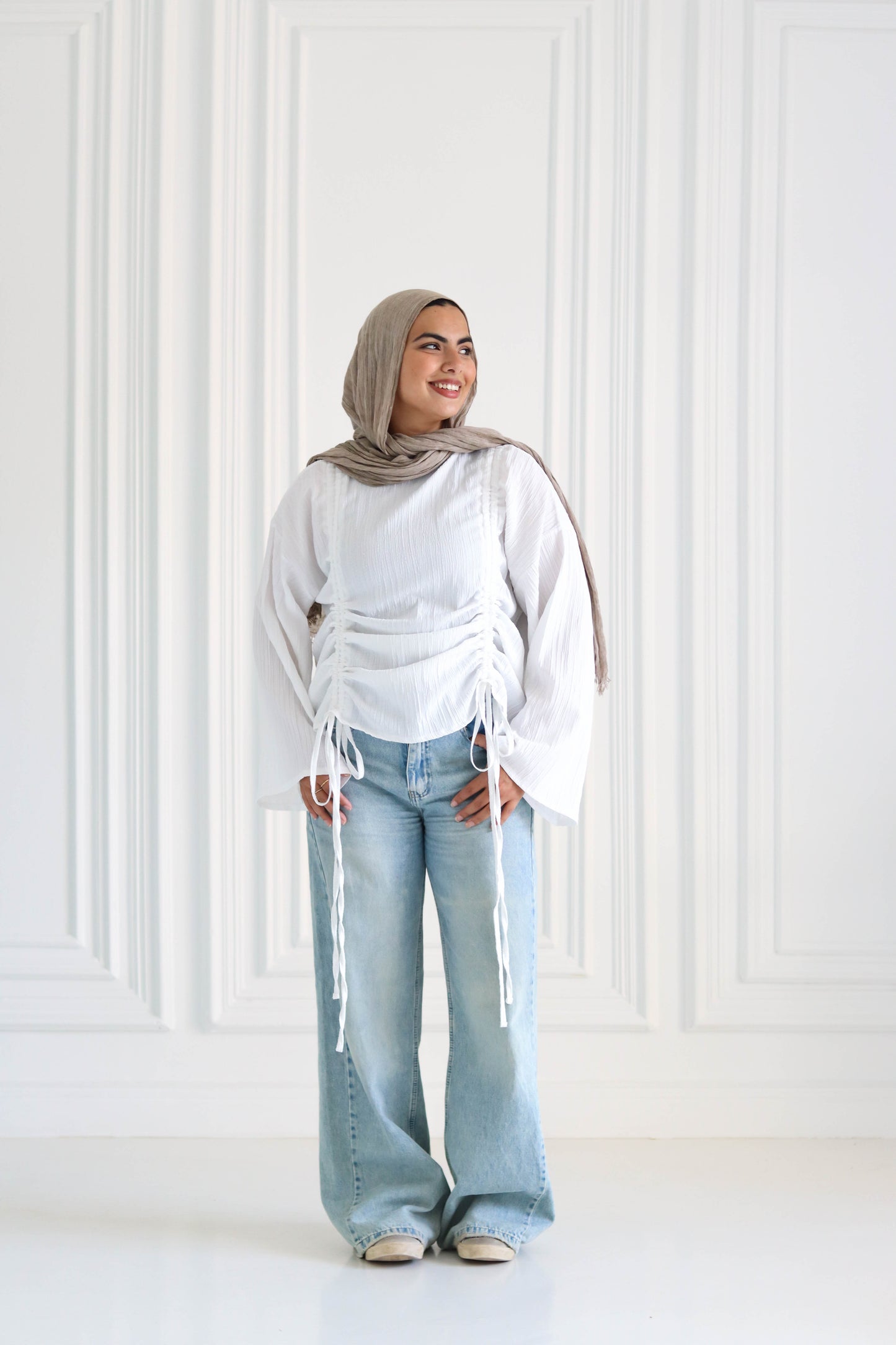 The Draped Charm Top