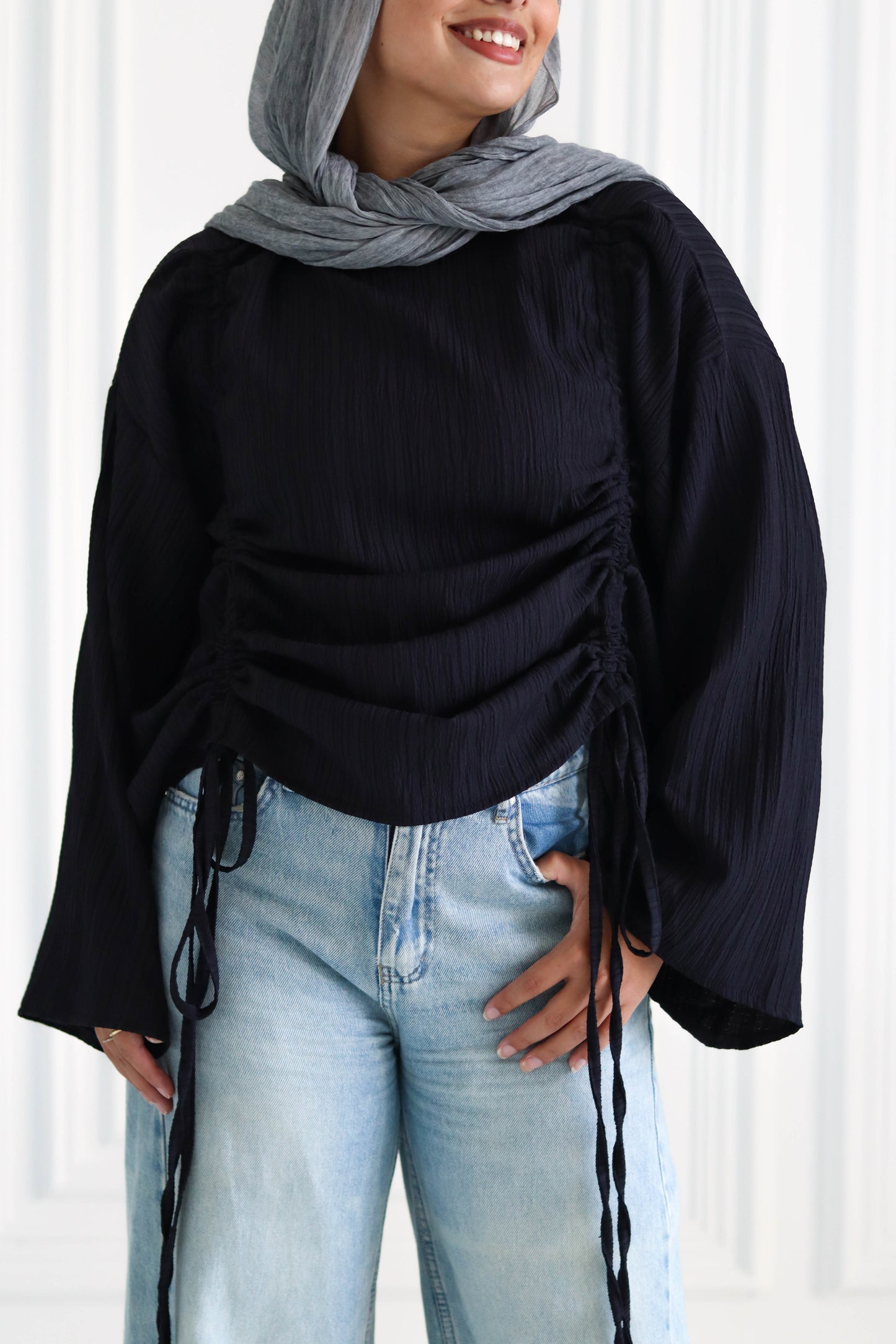The Draped Charm Top