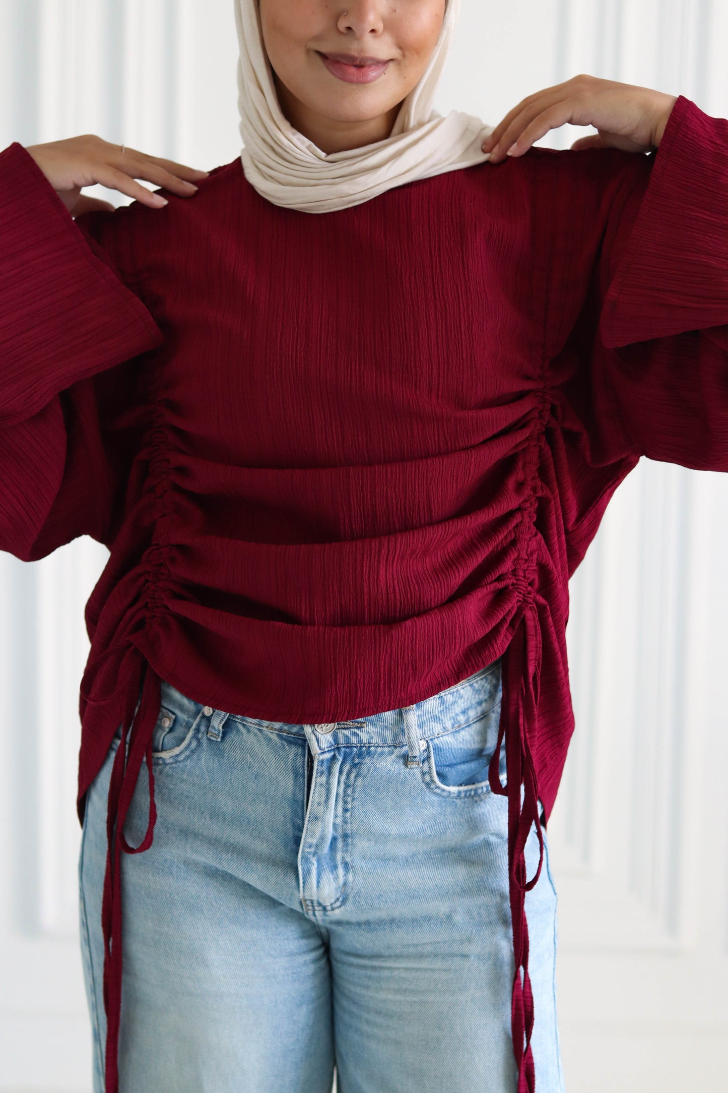 The Draped Charm Top