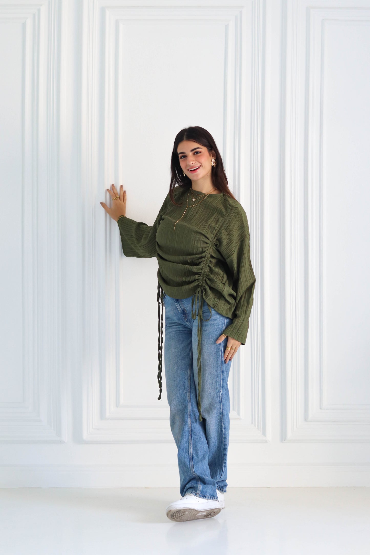 The Draped Charm Top