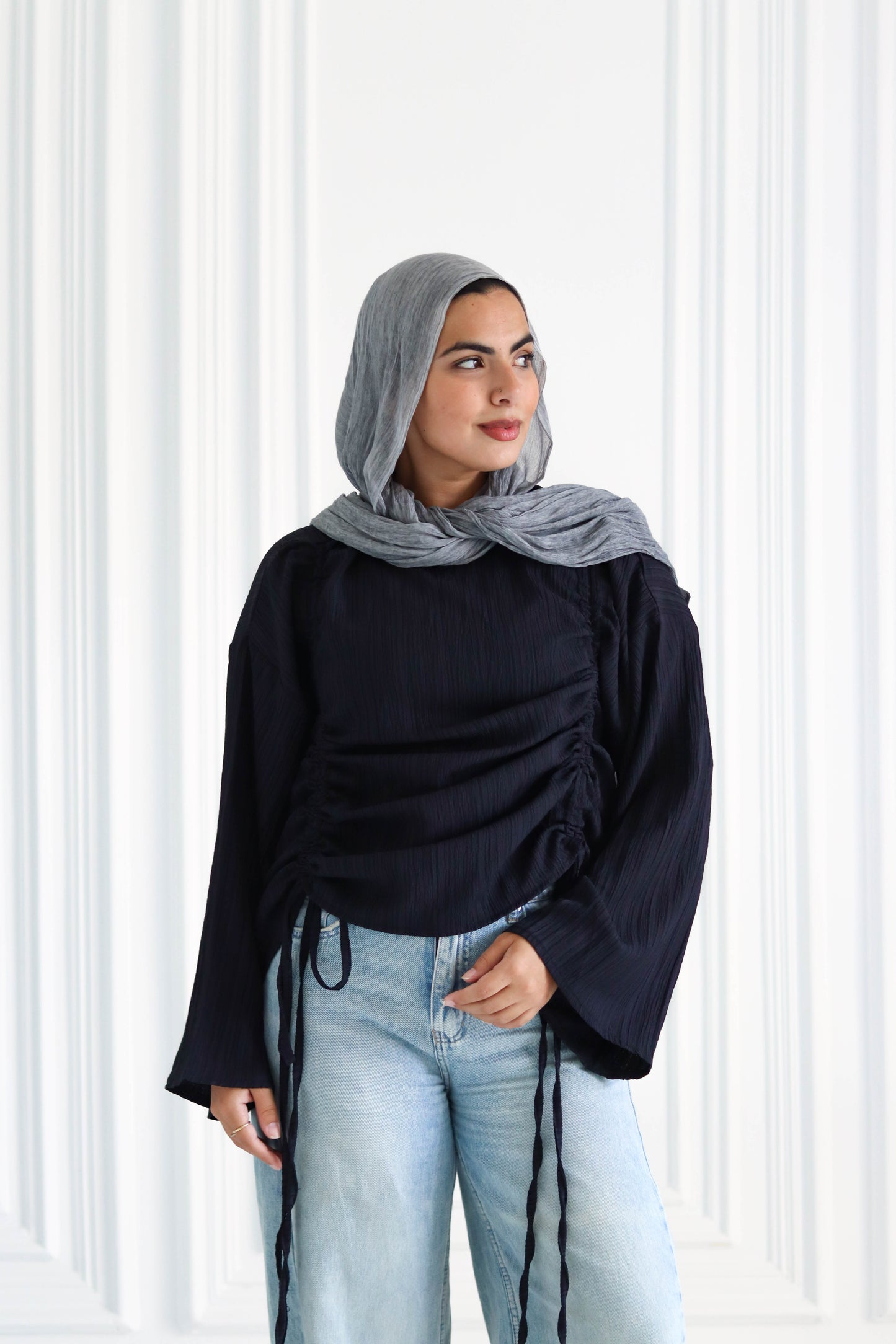 The Draped Charm Top