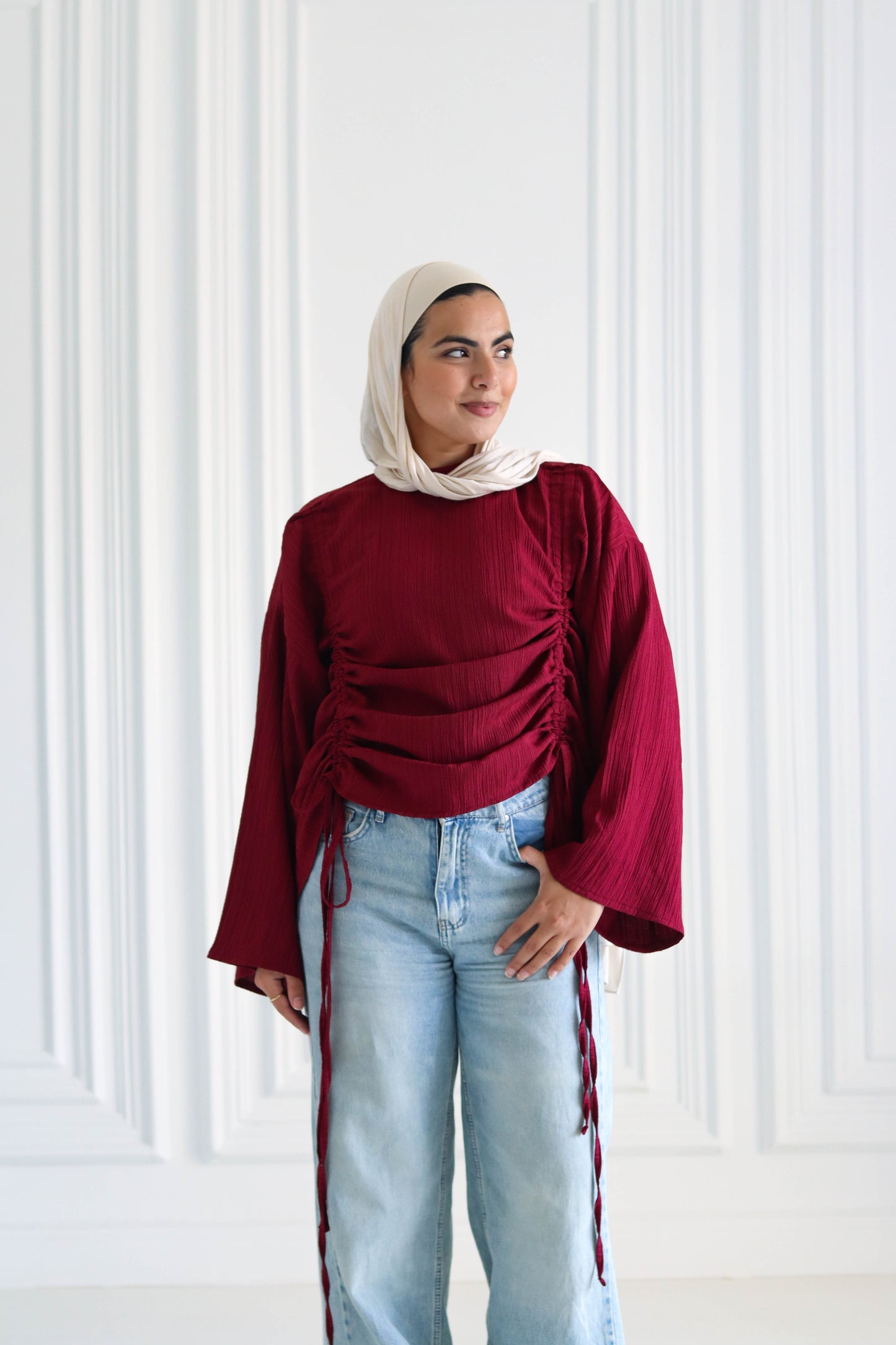 The Draped Charm Top