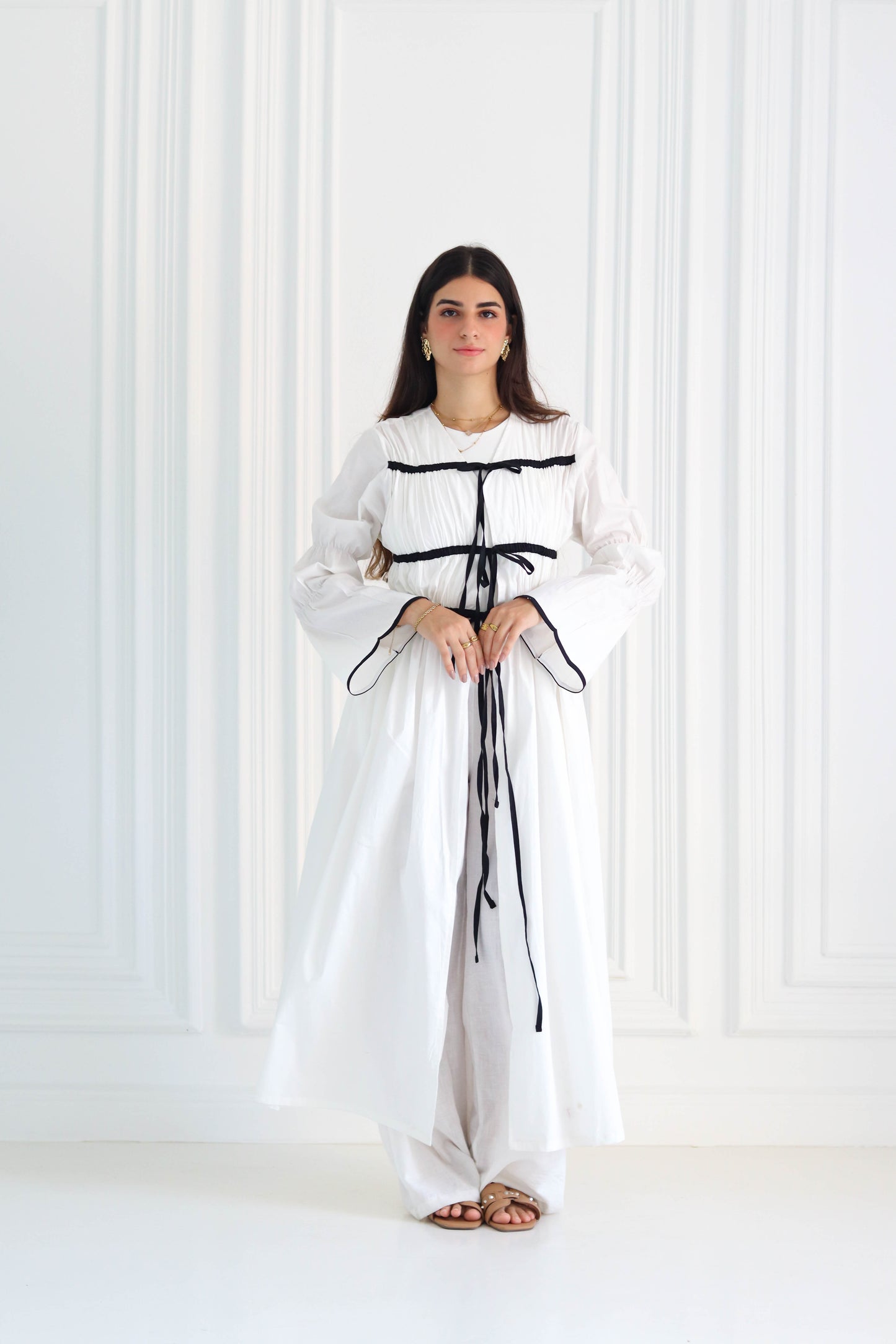 The Ribbon Flow Dress