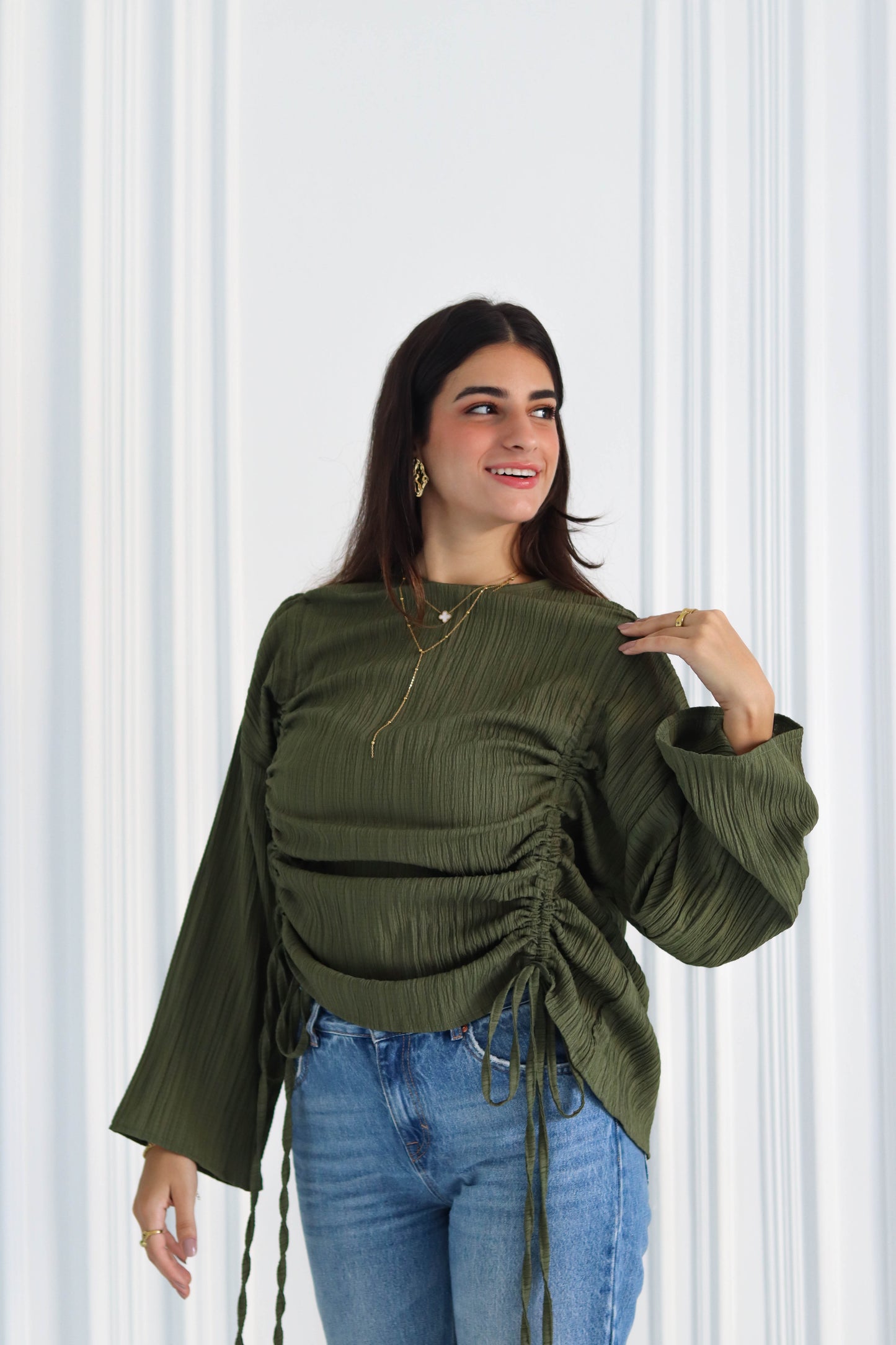 The Draped Charm Top