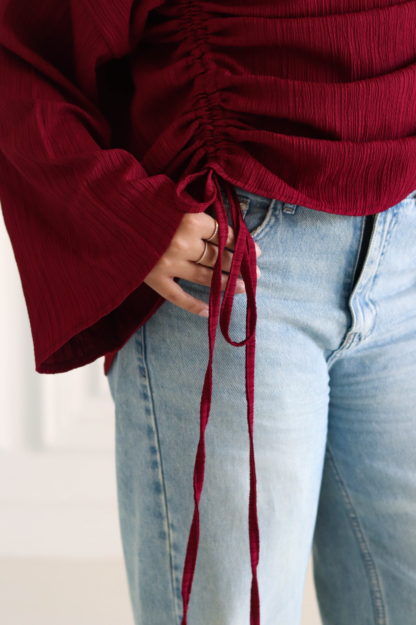 The Draped Charm Top