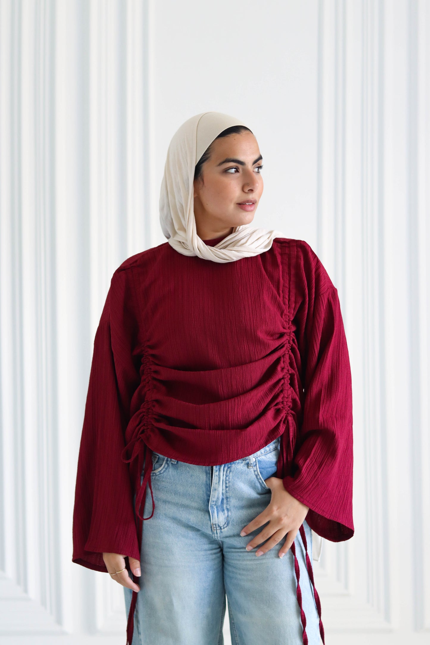The Draped Charm Top