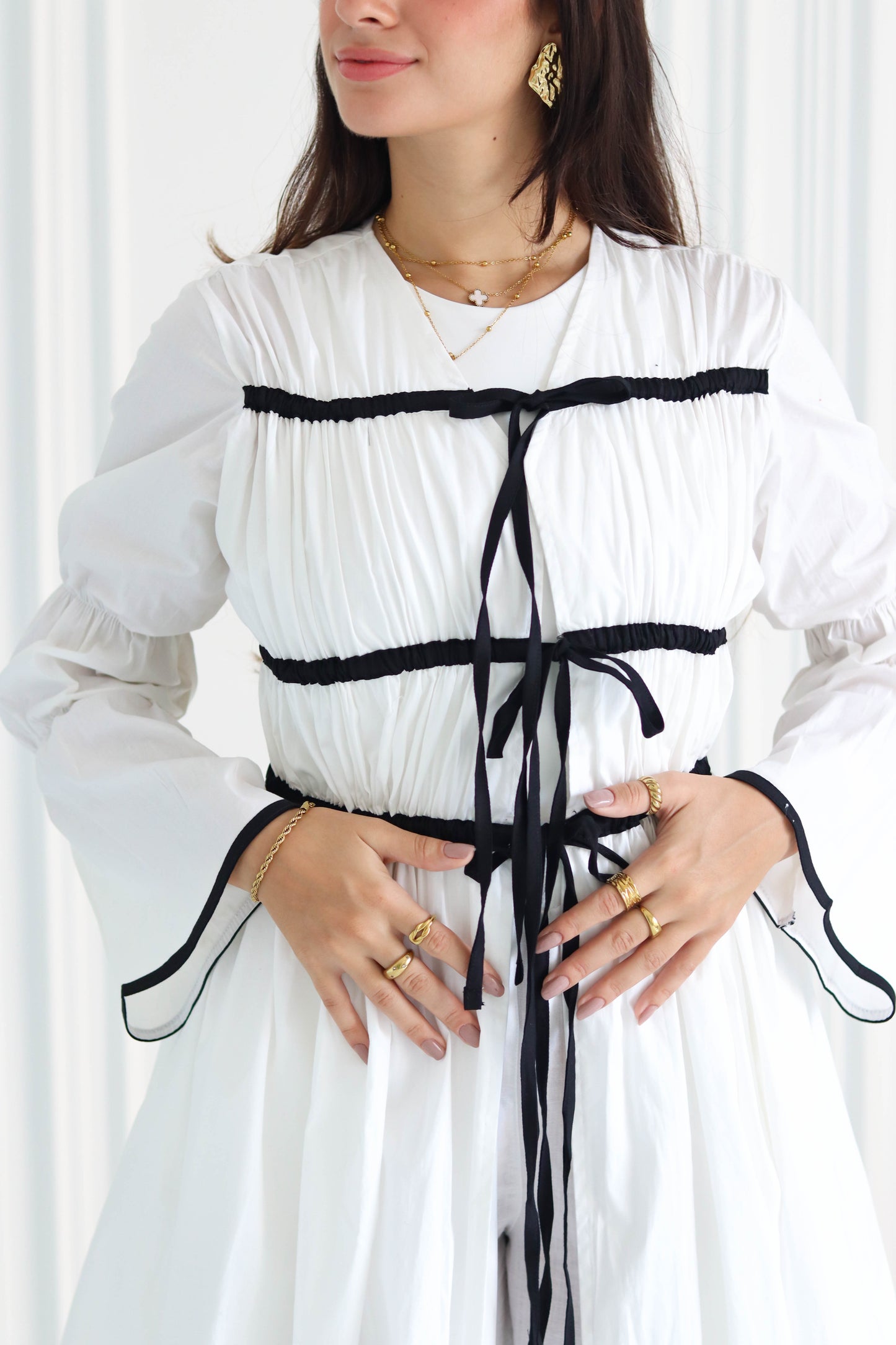 The Ribbon Flow Dress