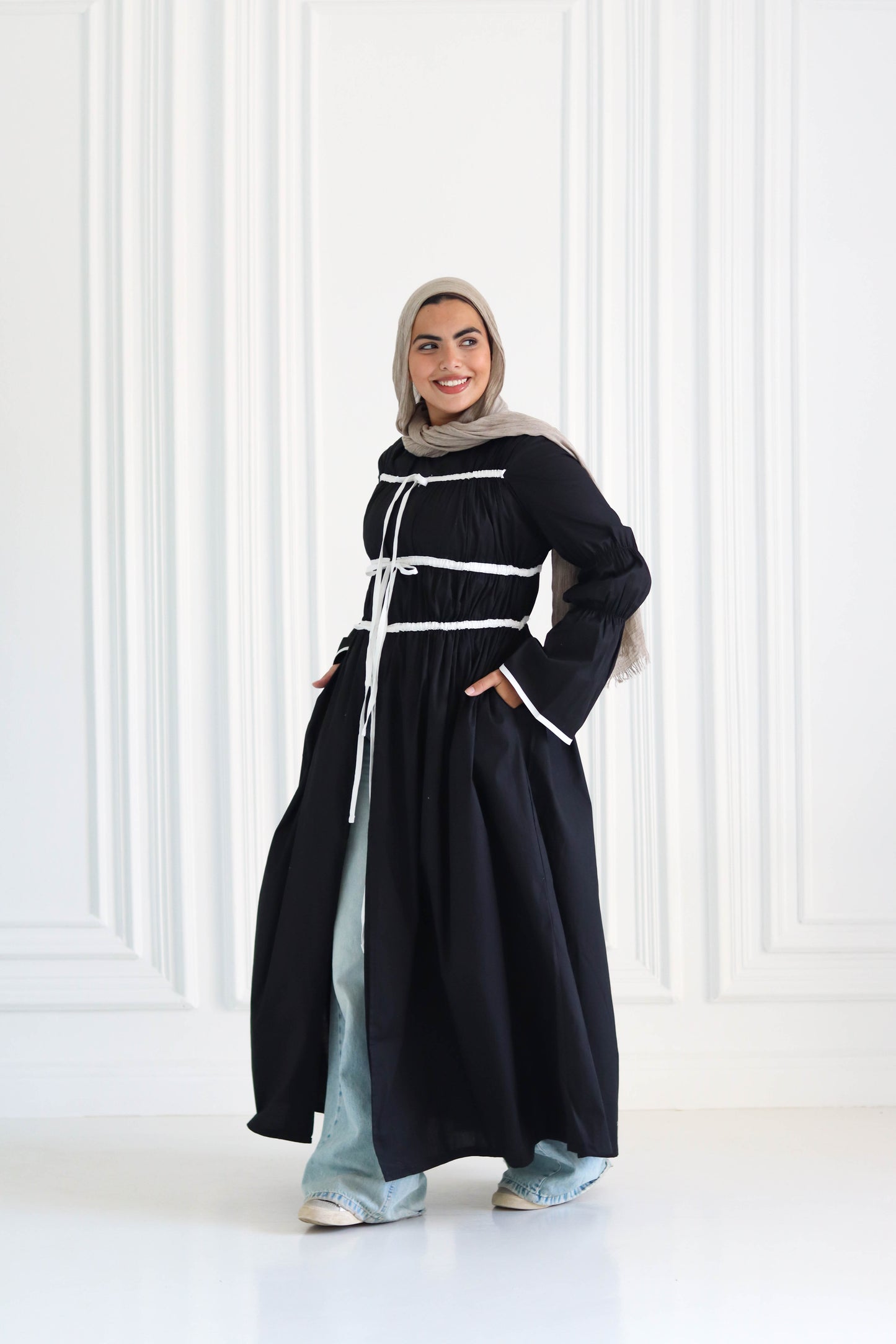 The Ribbon Flow Dress