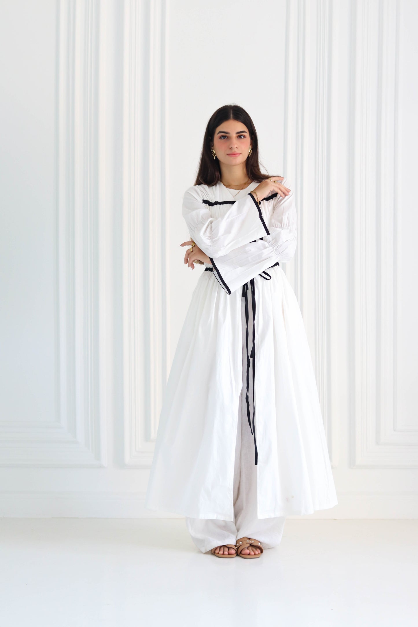 The Ribbon Flow Dress