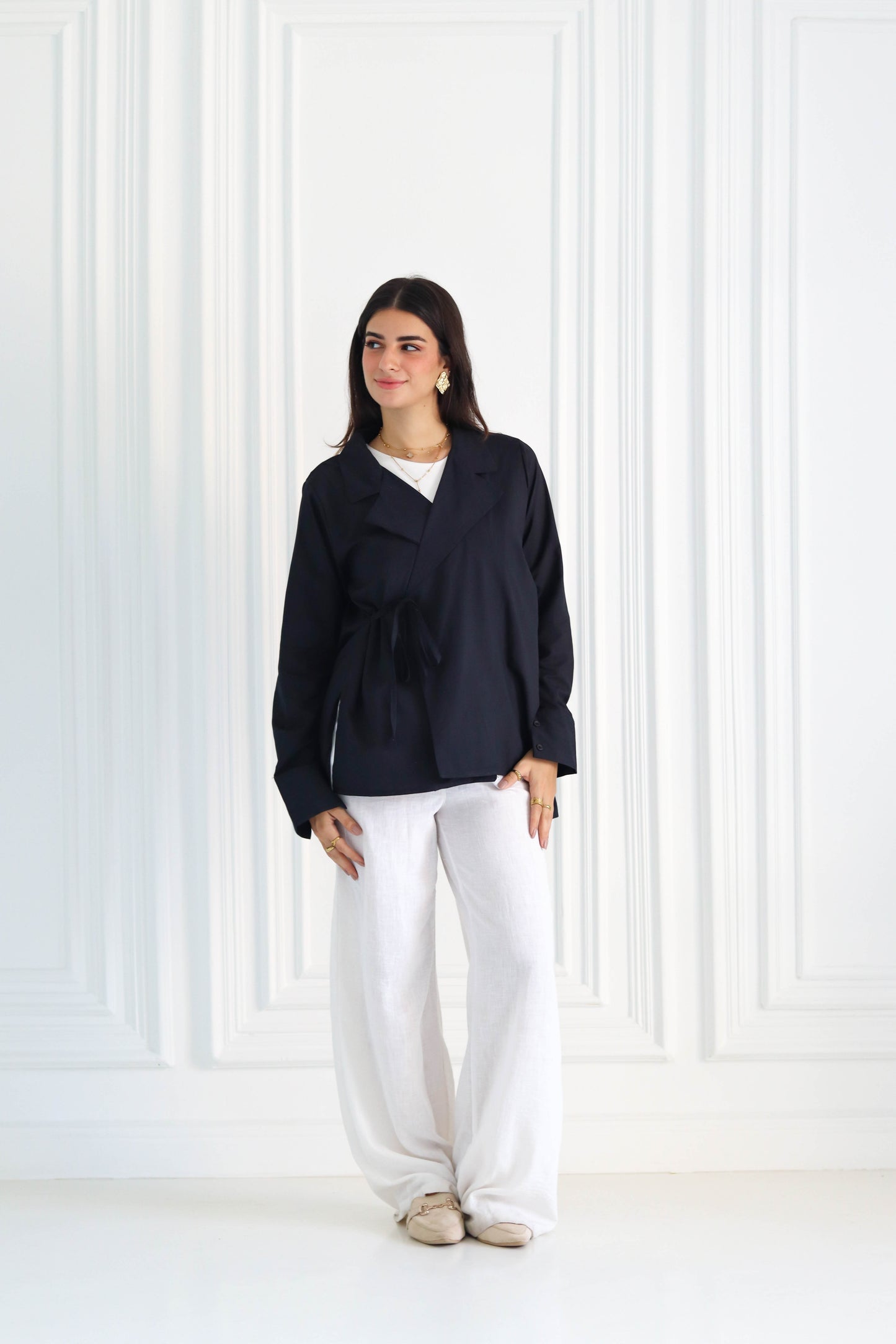 Chic Wrap Chemise