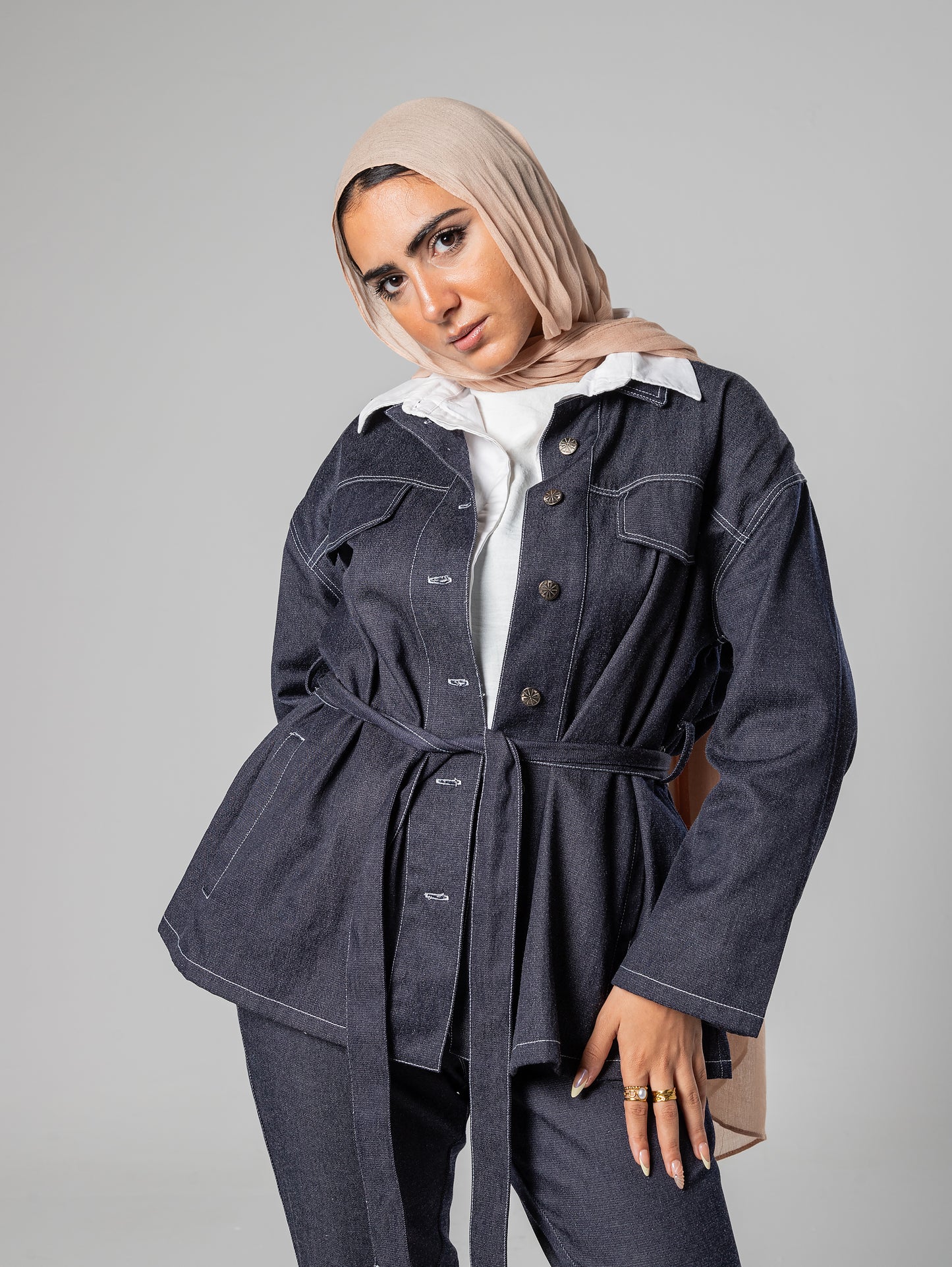 Denim on denim set
