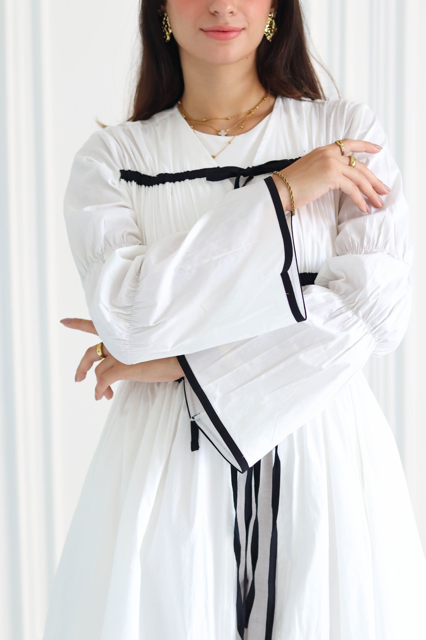 The Ribbon Flow Dress