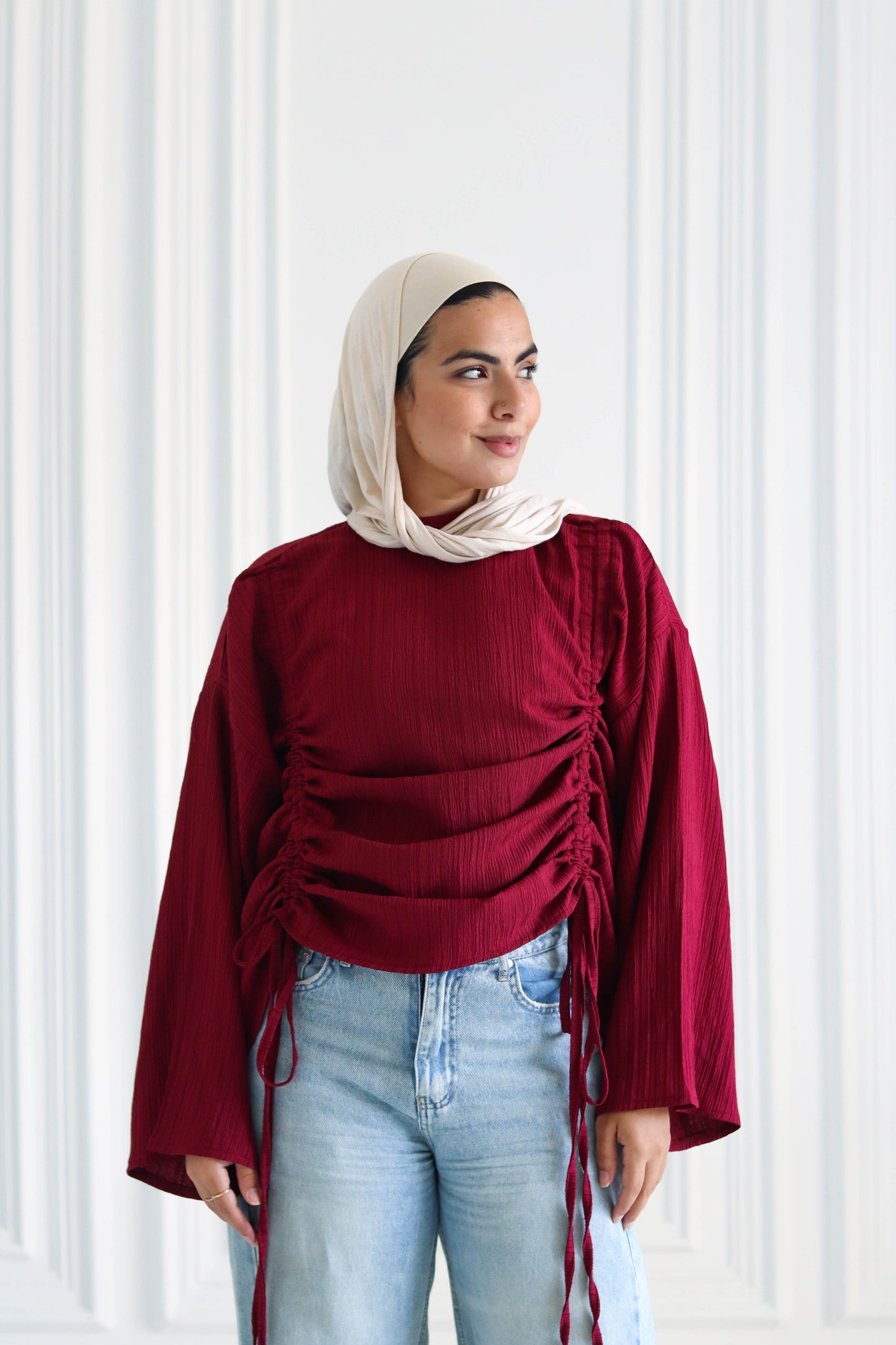 The Draped Charm Top