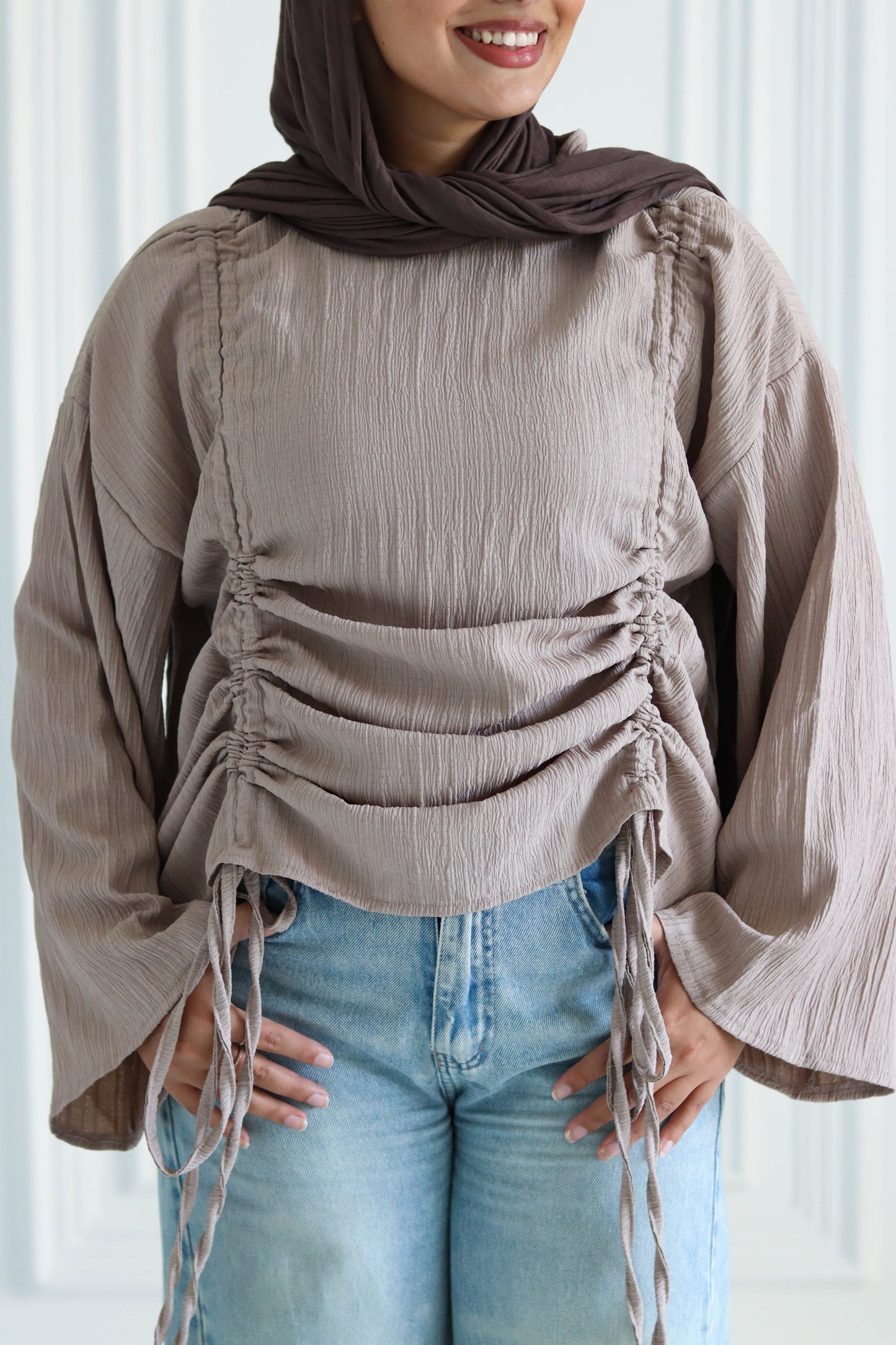 The Draped Charm Top