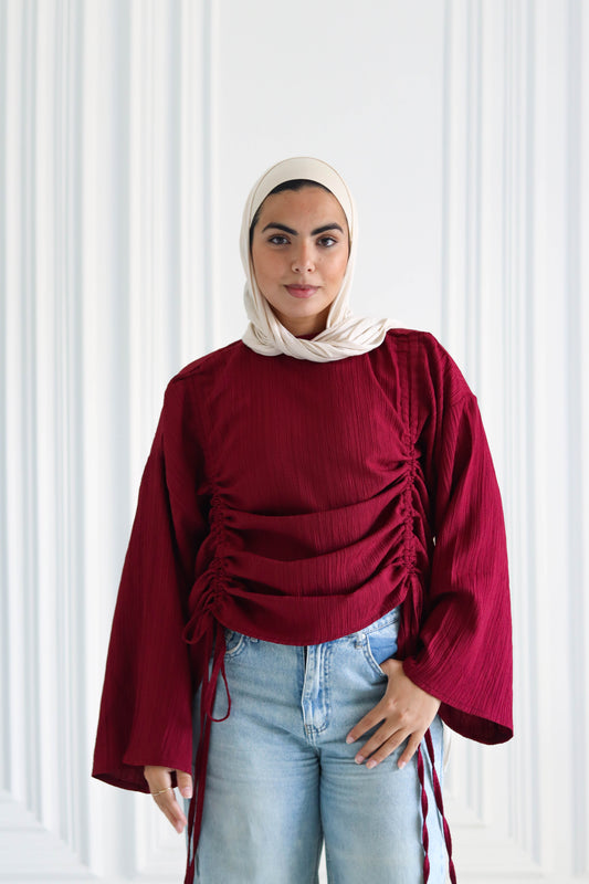 The Draped Charm Top