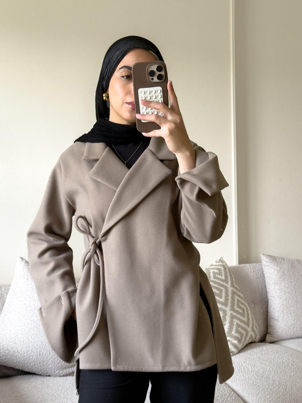 Wrap chemise