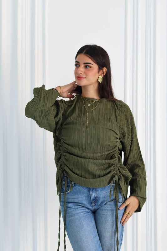 The Draped Charm Top