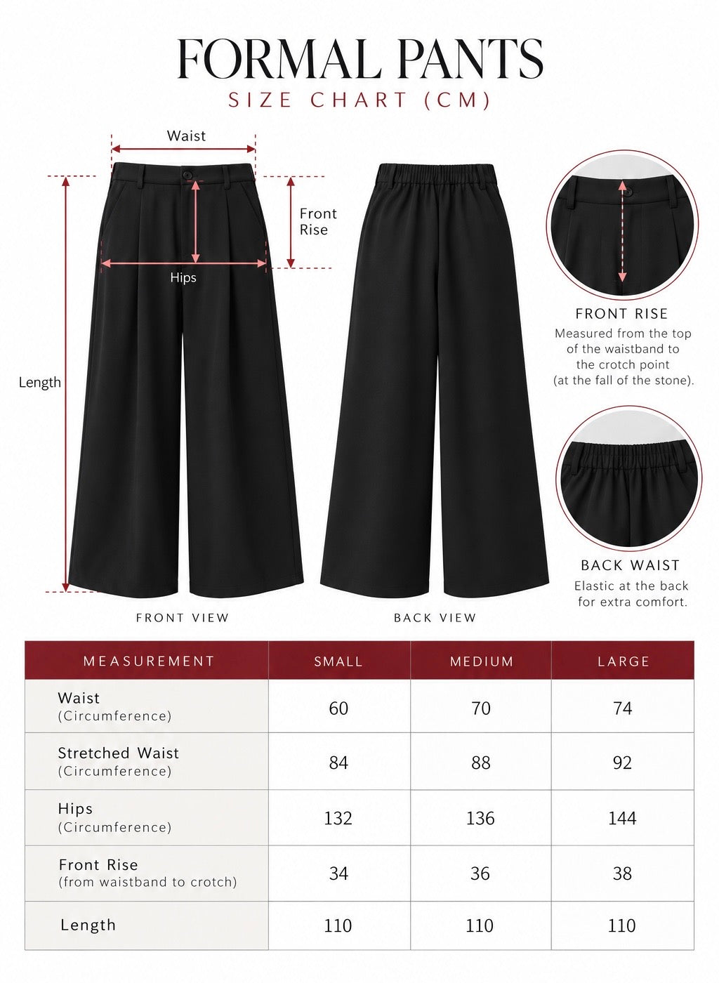 Flow Wide trousers