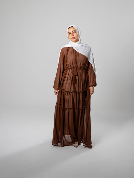 Serenity bloom chiffon dress