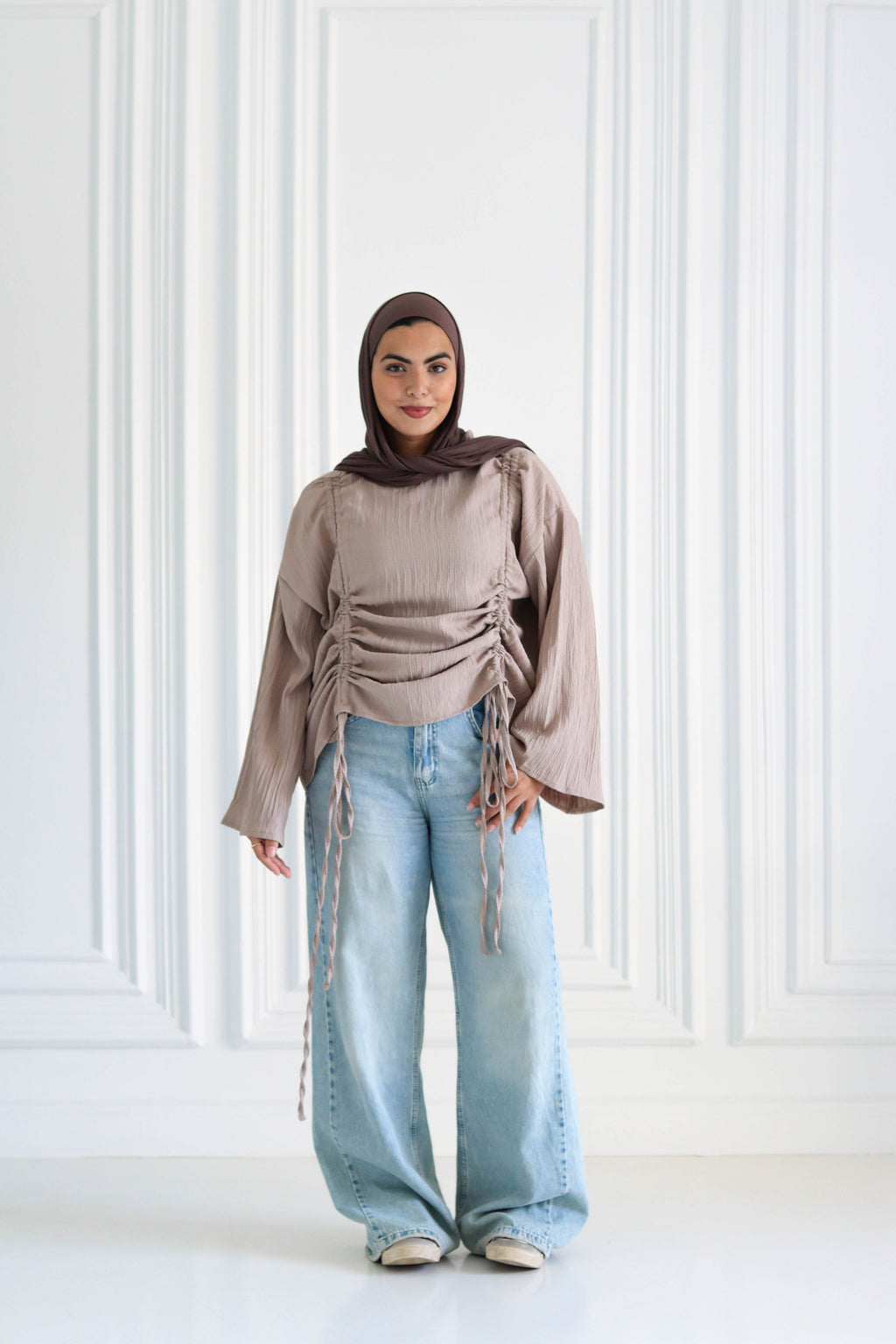 The Draped Charm Top
