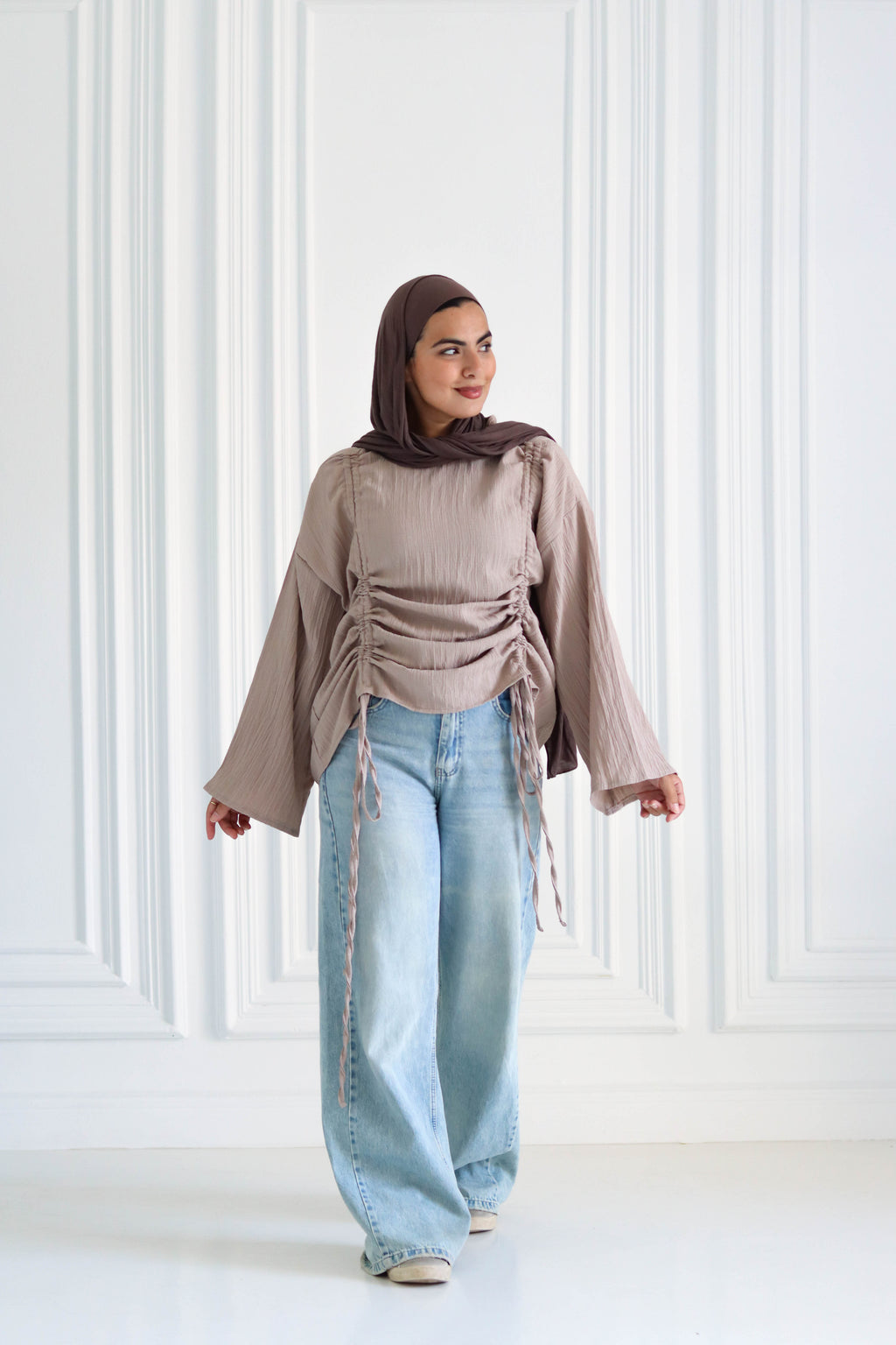 The Draped Charm Top