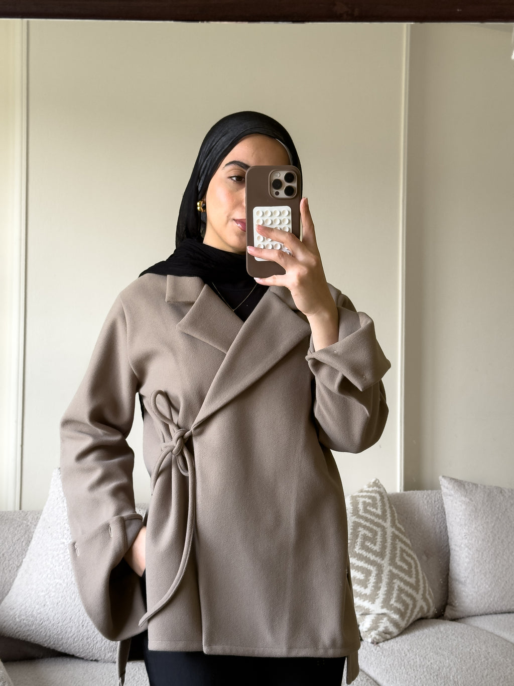 Wrap chemise
