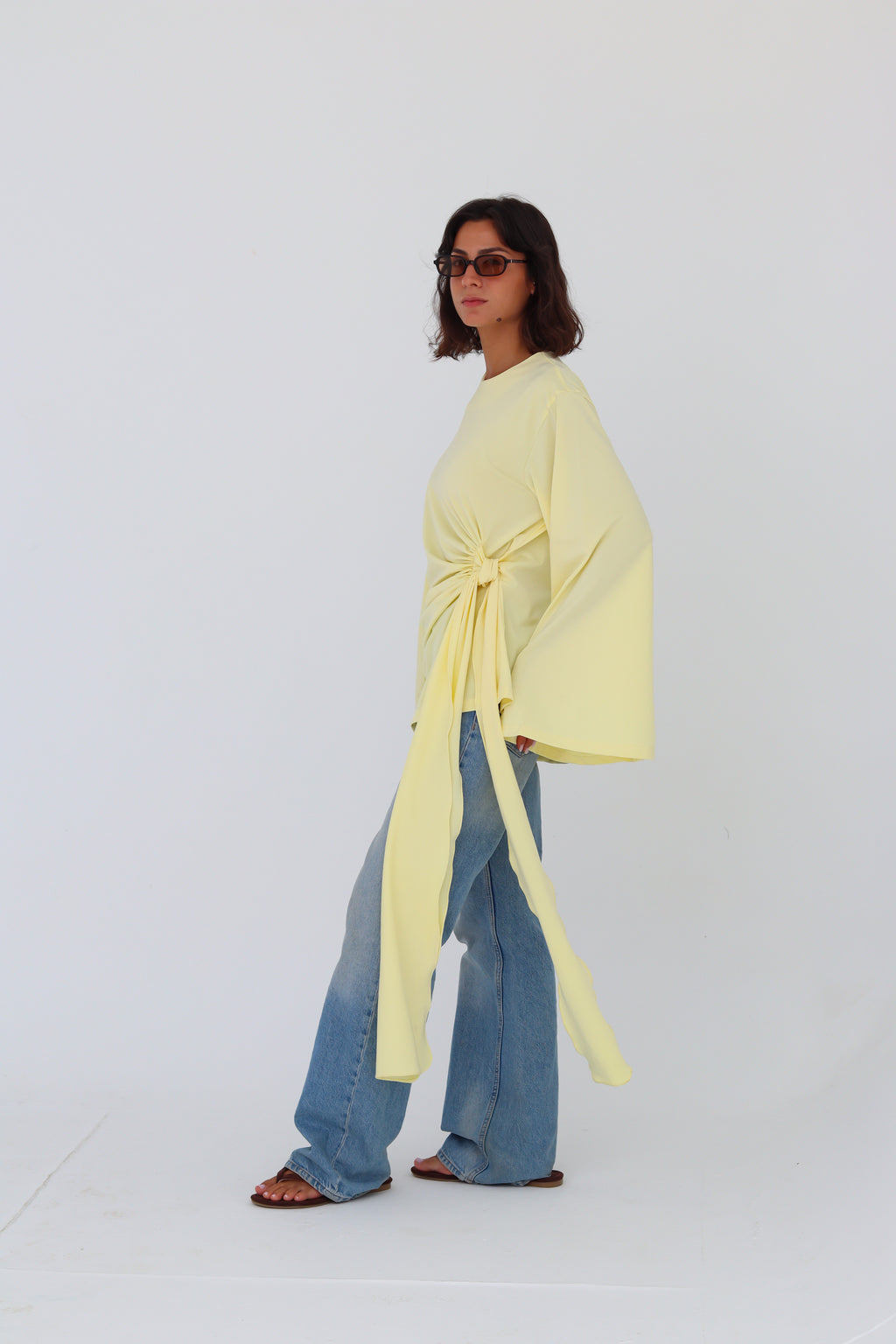 Mila Top in butter yellow