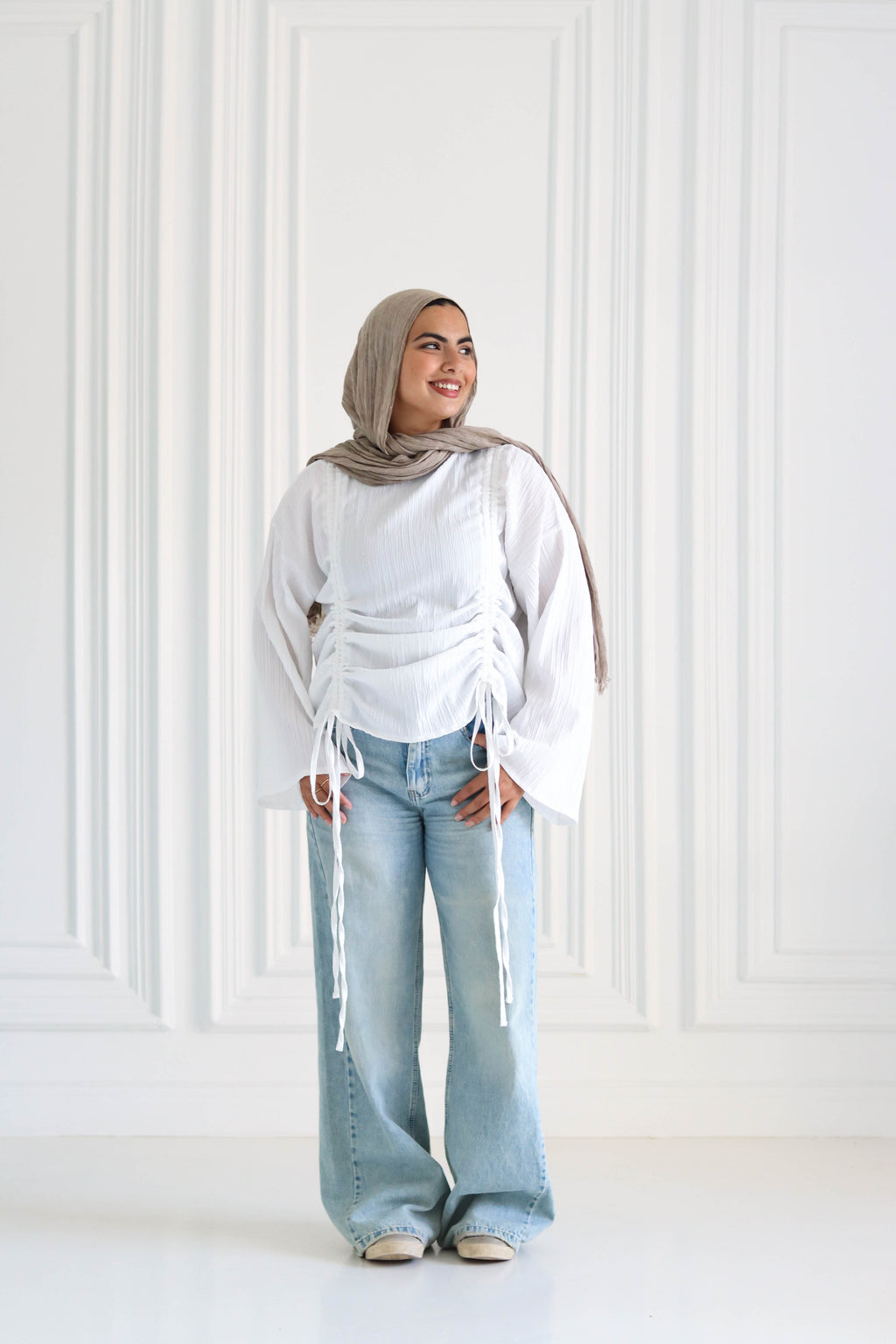The Draped Charm Top