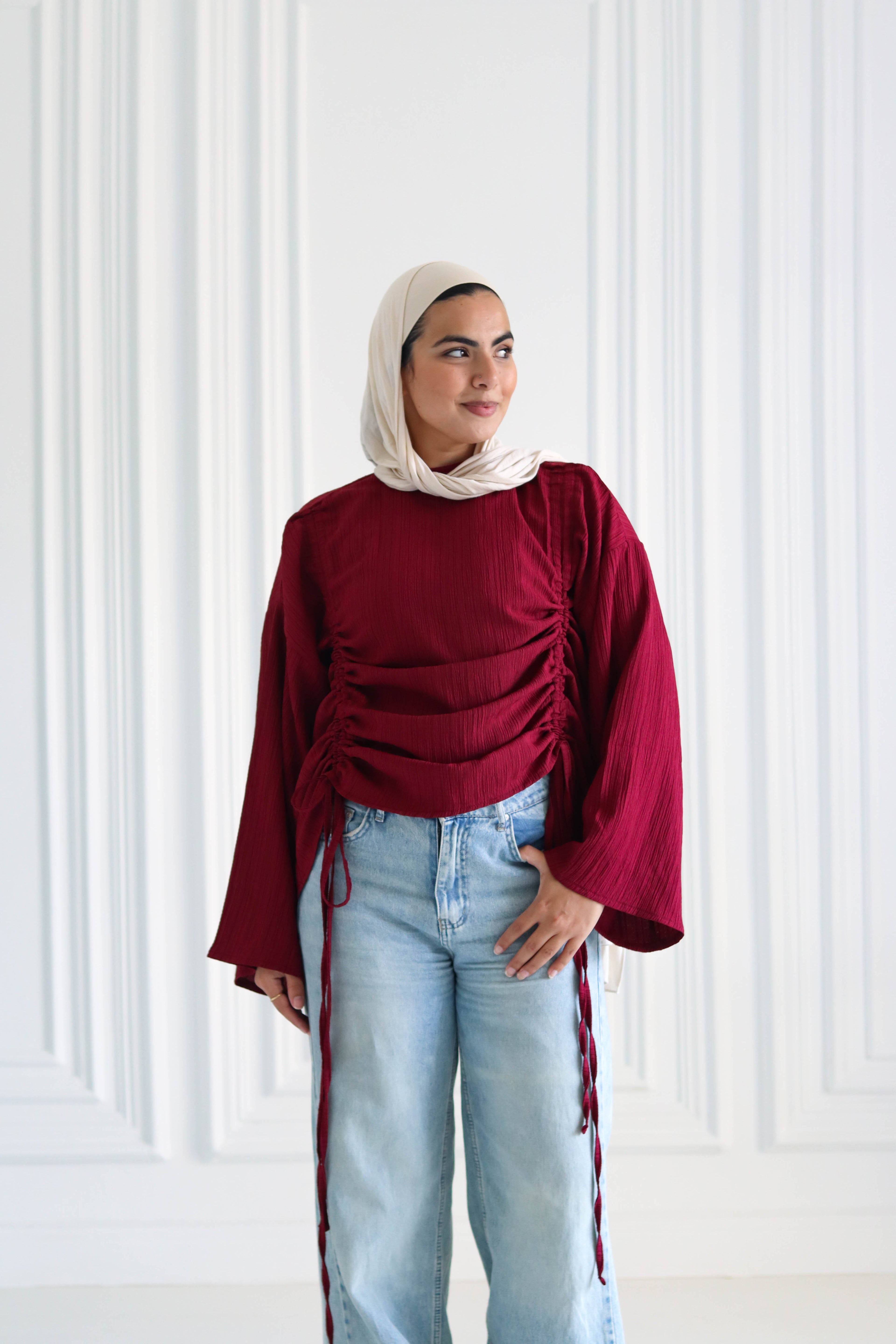 The Draped Charm Top