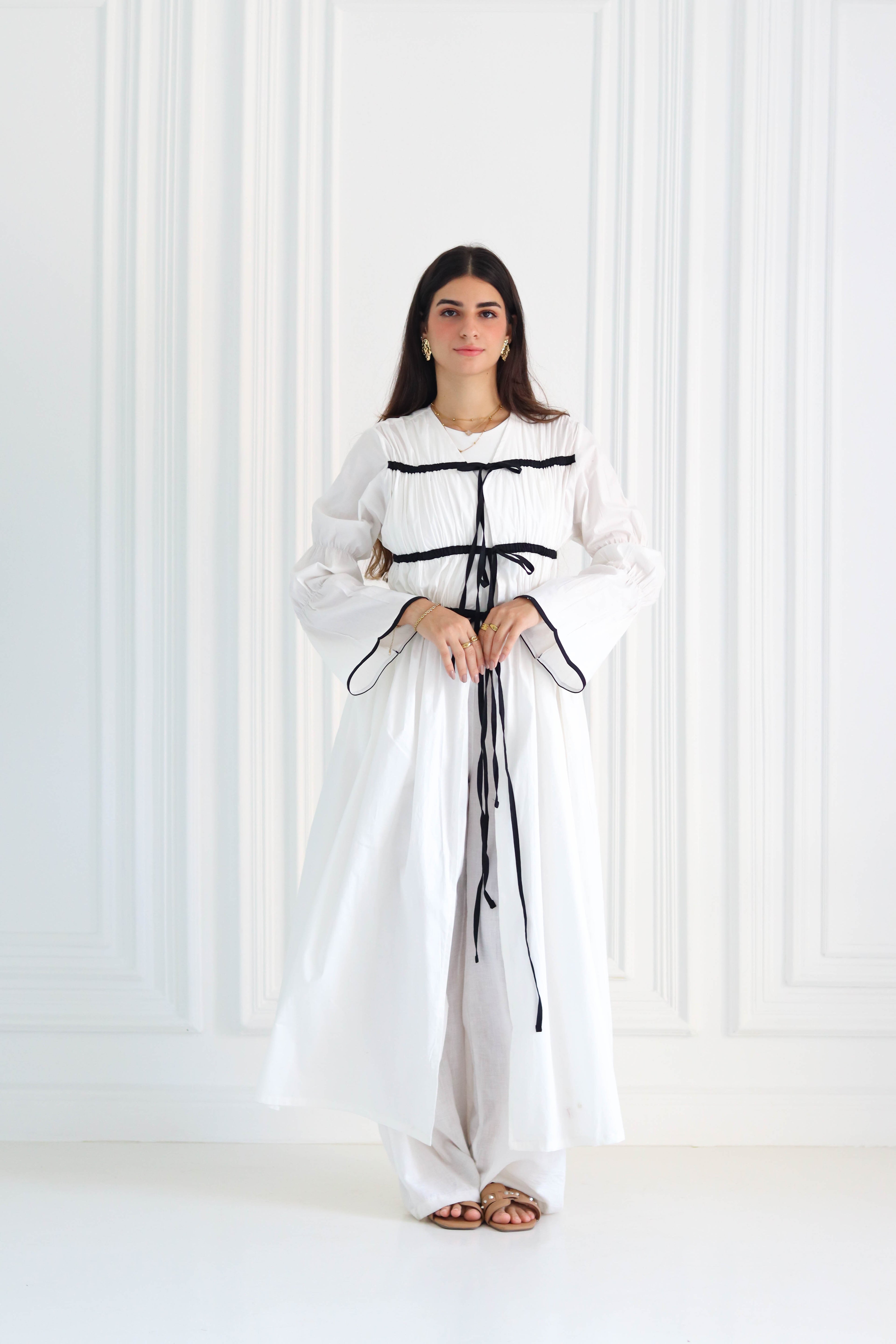 The Ribbon Flow Dress