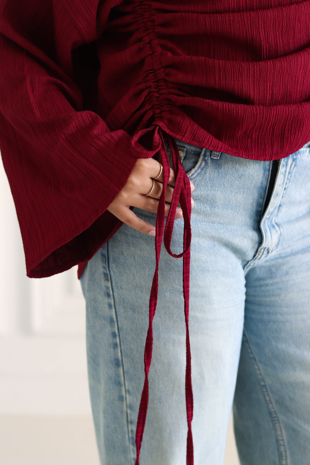 The Draped Charm Top