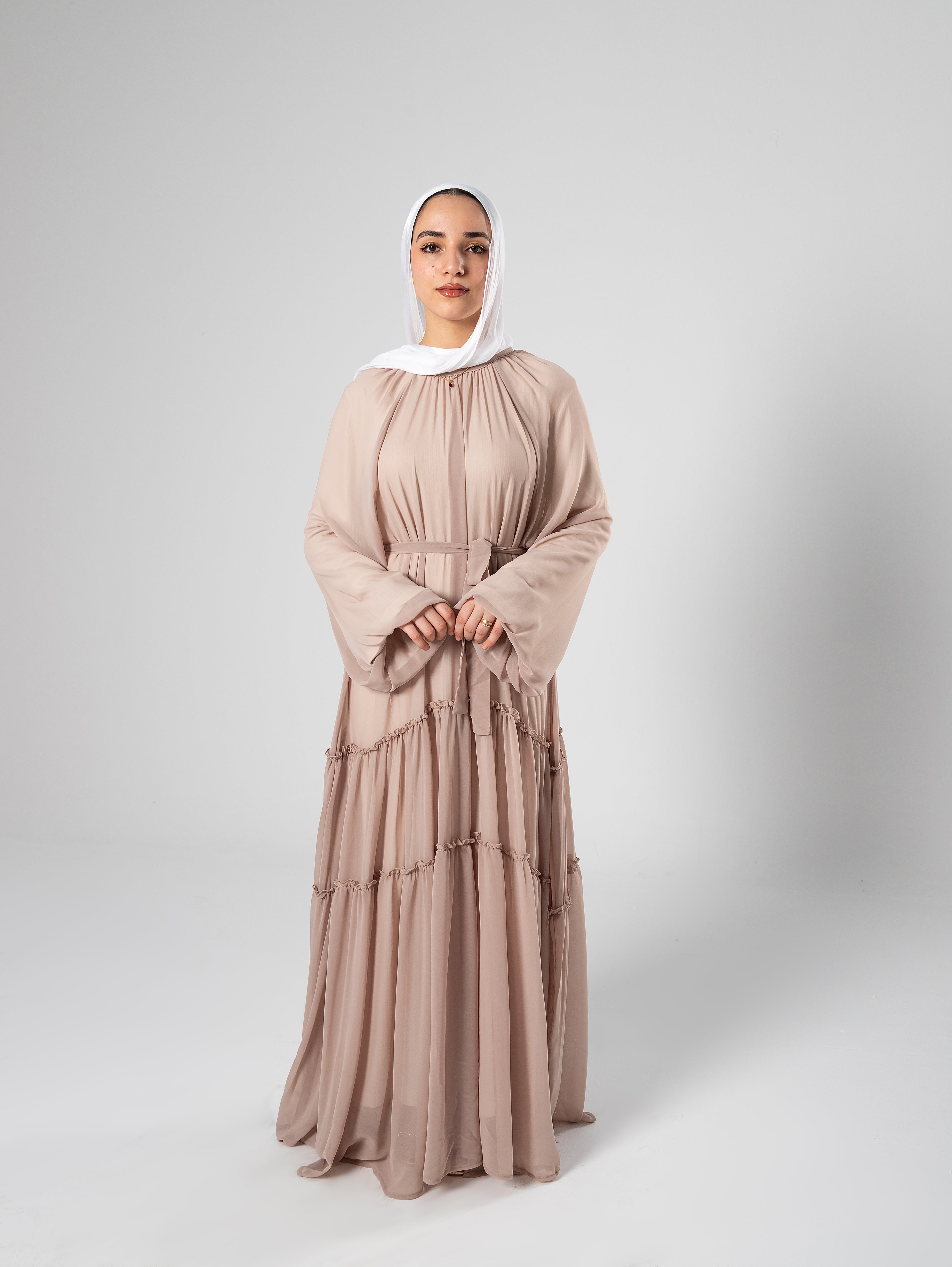 Serenity bloom chiffon dress
