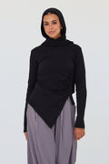 Aria top in black
