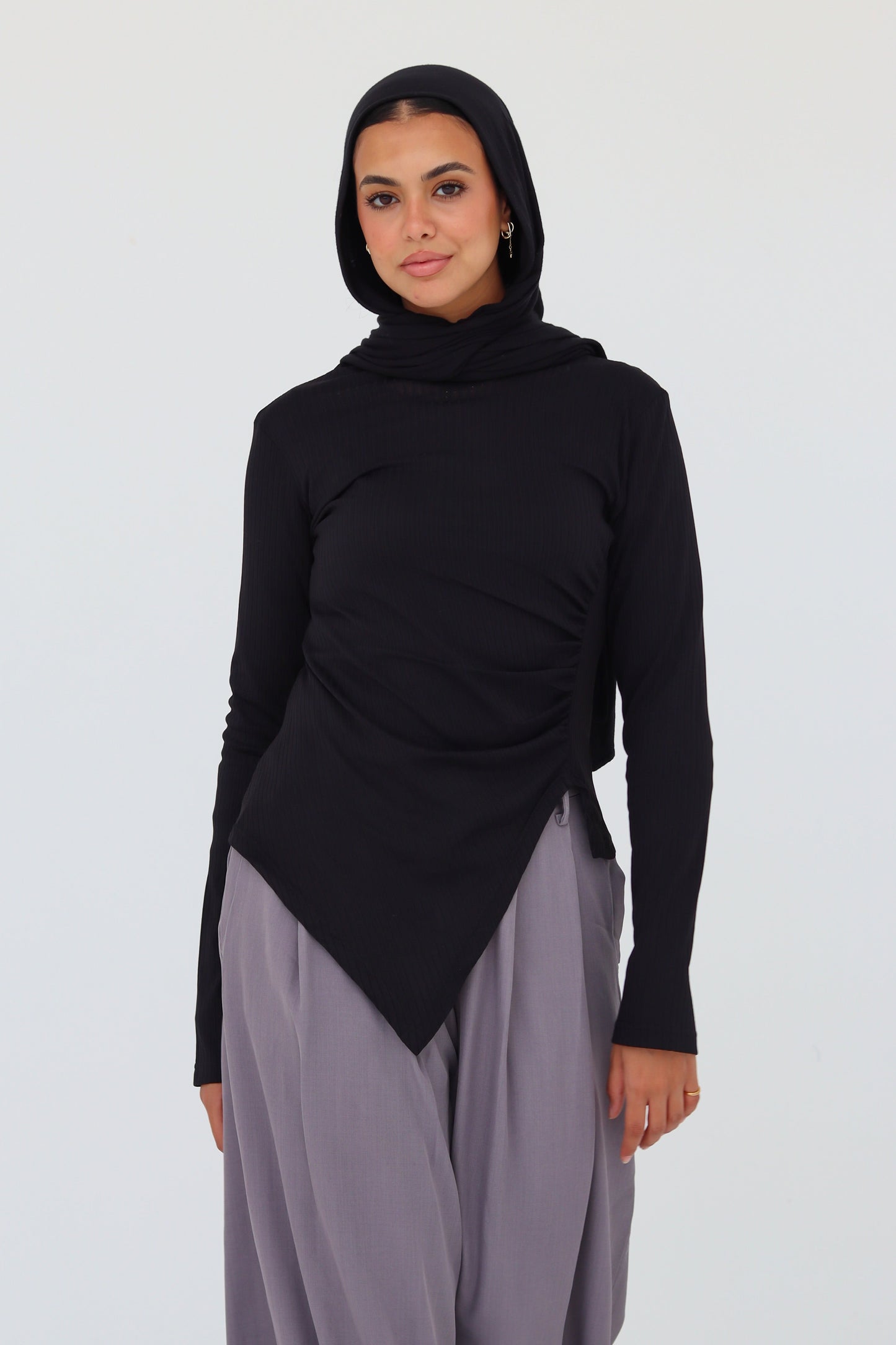 Aria top in black