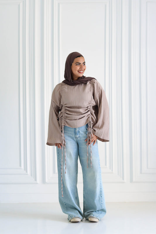 The Draped Charm Top