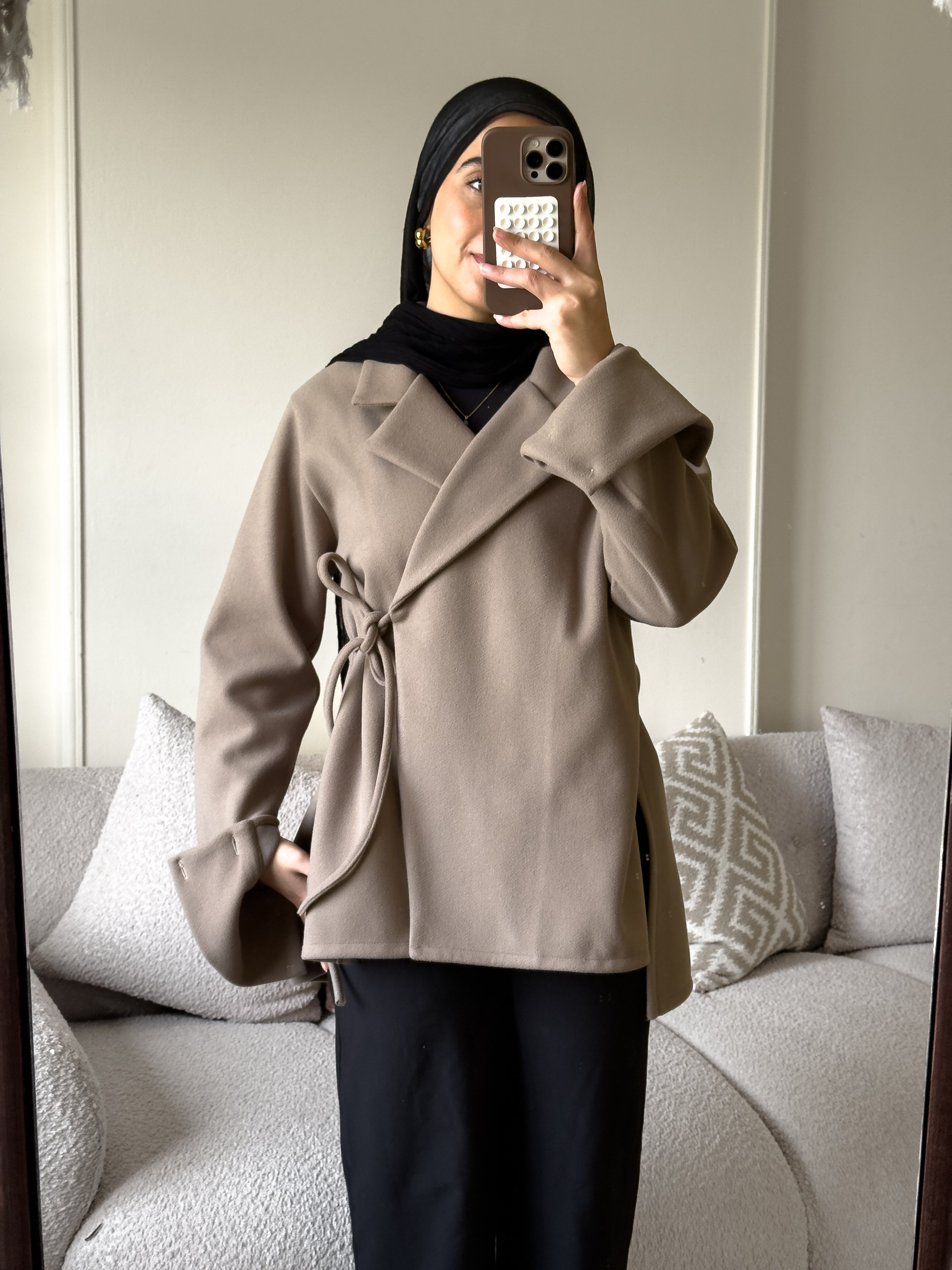 Wrap chemise