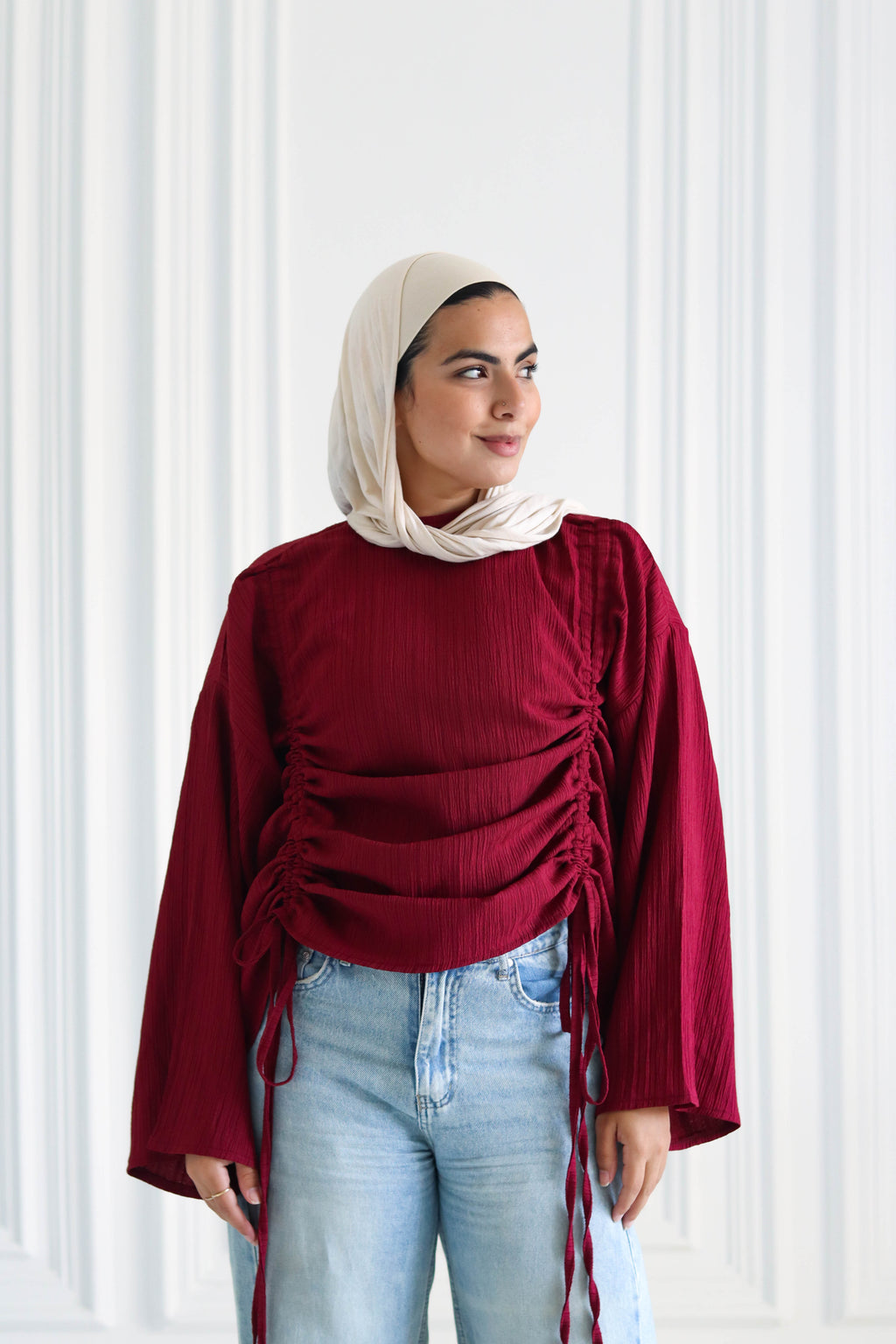 The Draped Charm Top