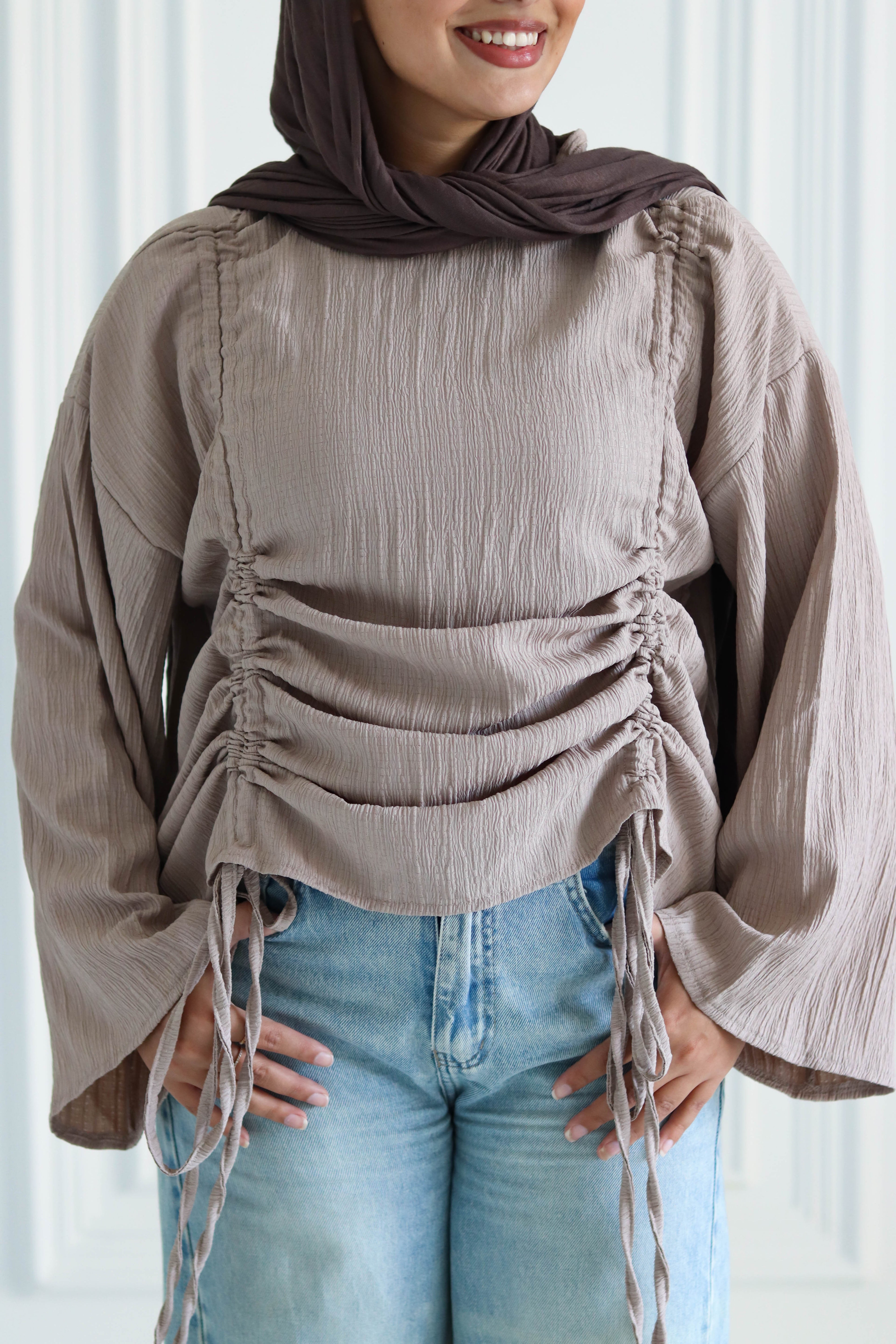 The Draped Charm Top