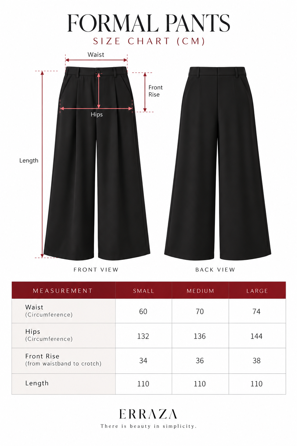 Flow Wide trousers